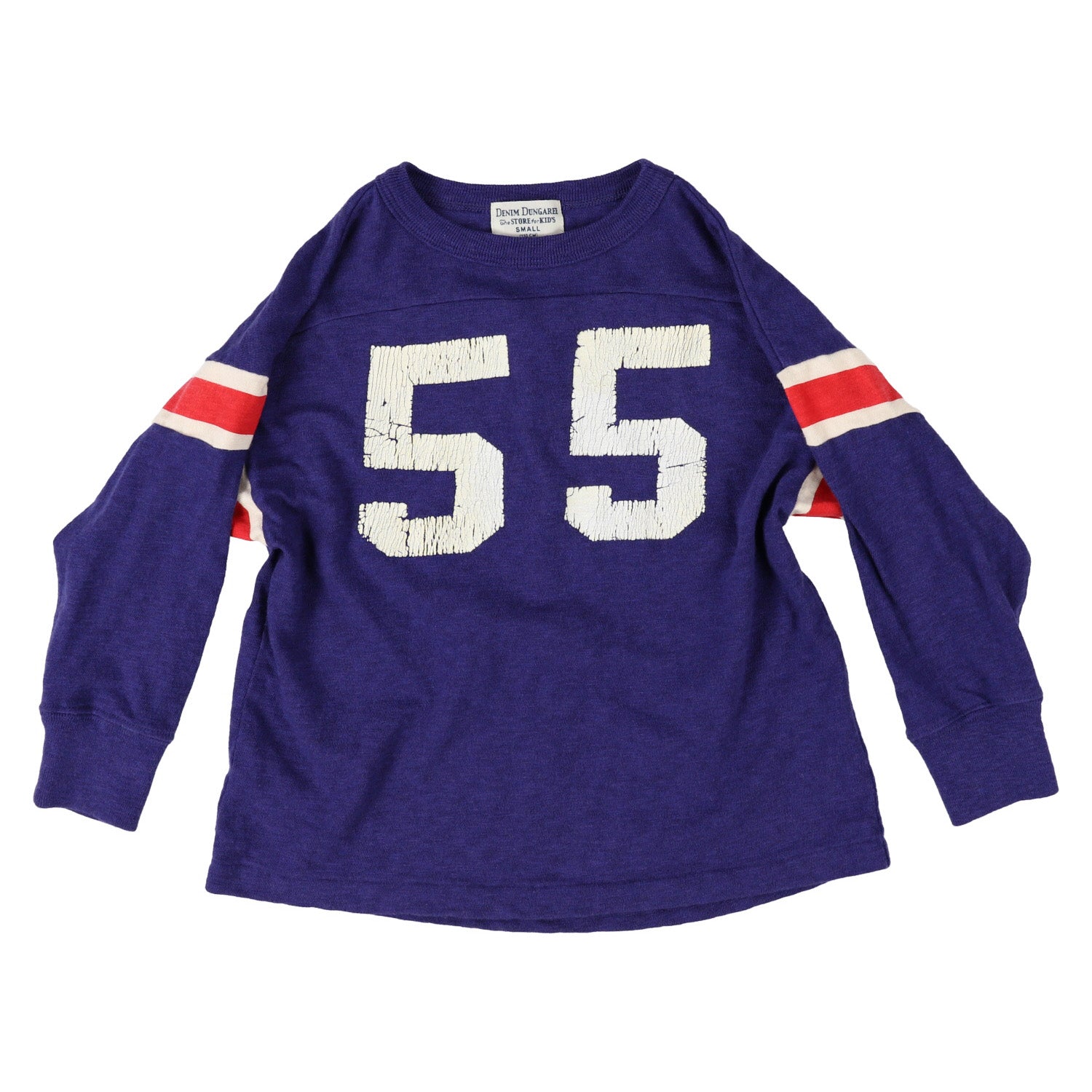 Boys & Girls Purple Cotton Long Sleeves T-Shirt