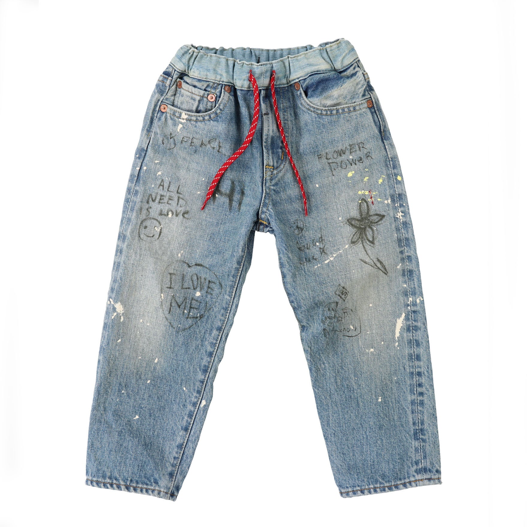 Boys & Girls Blue Denim Trousers