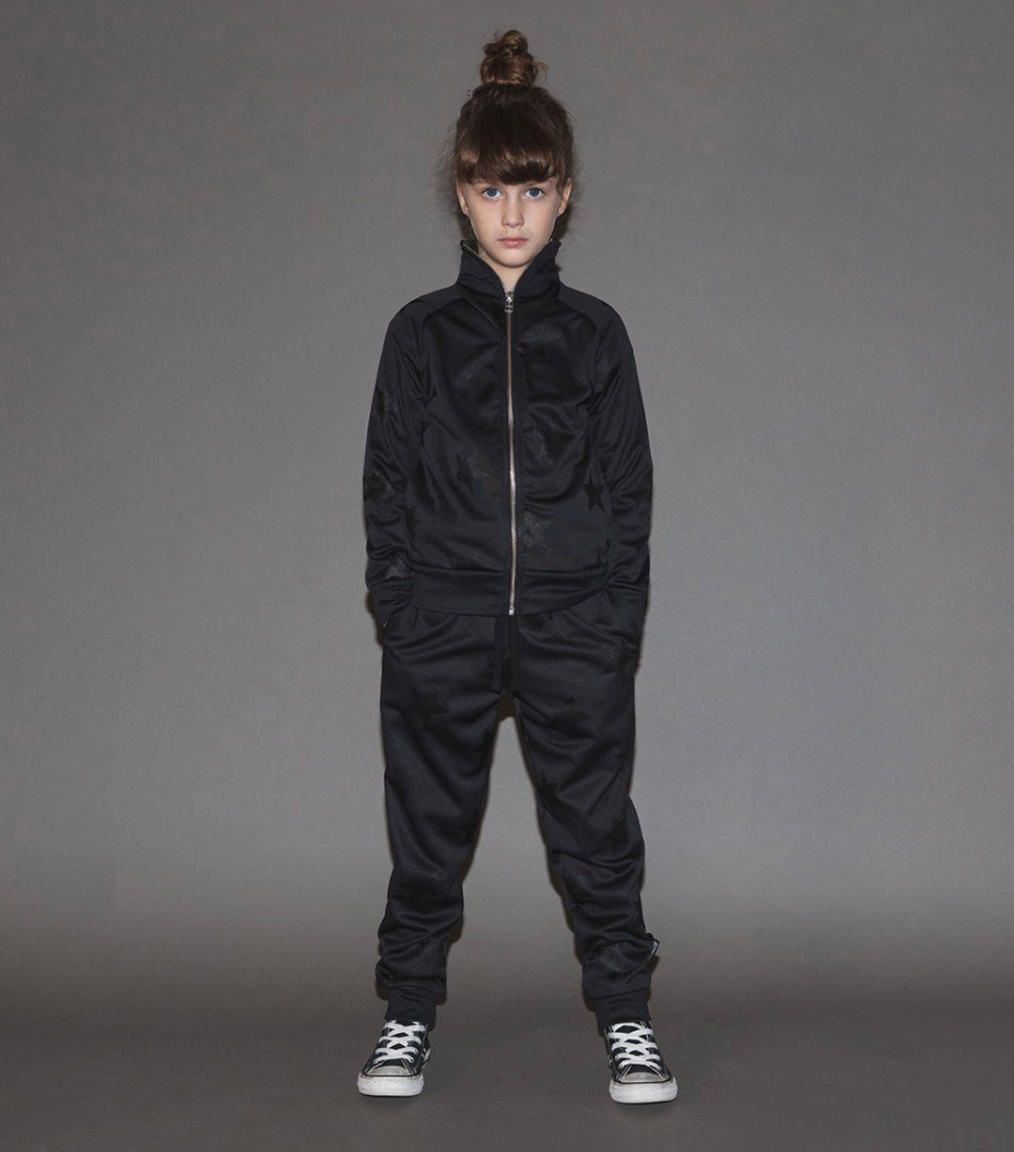 Boys & Girls Black Stars Pants