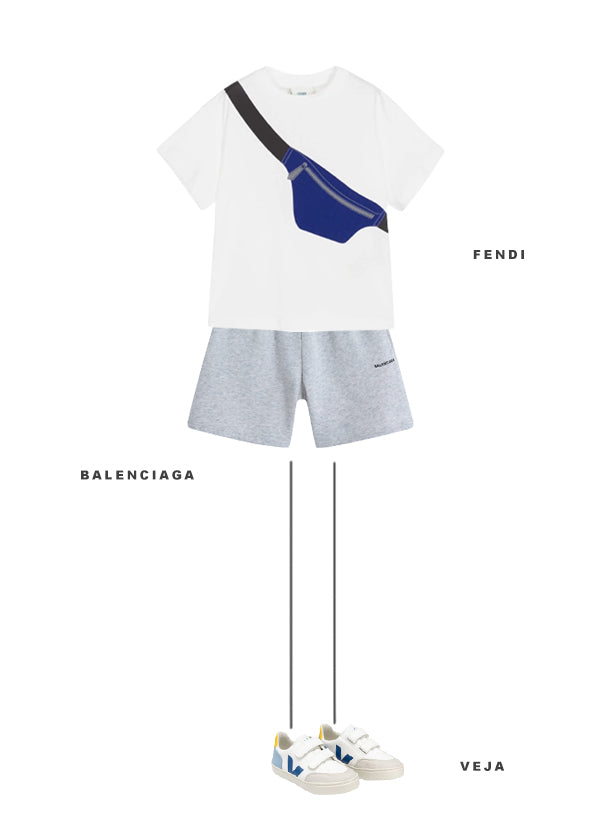 Boys & Girls White Cotton T-Shirts