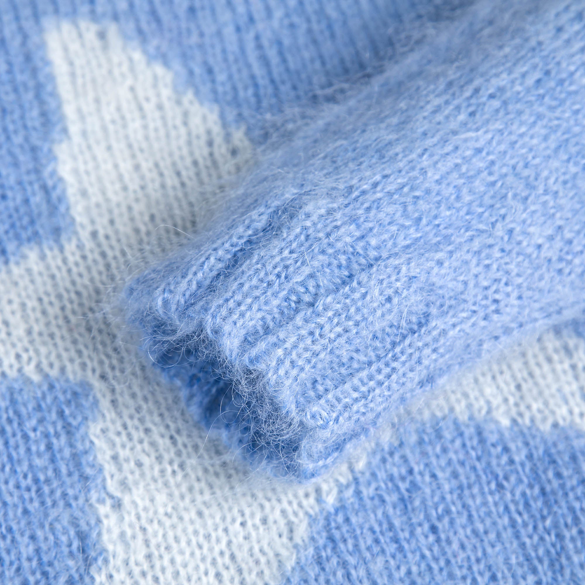 Girls Blue Star Sweater