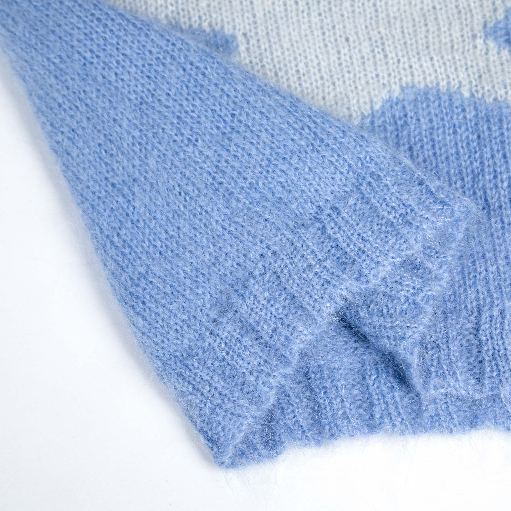 Girls Blue Star Sweater