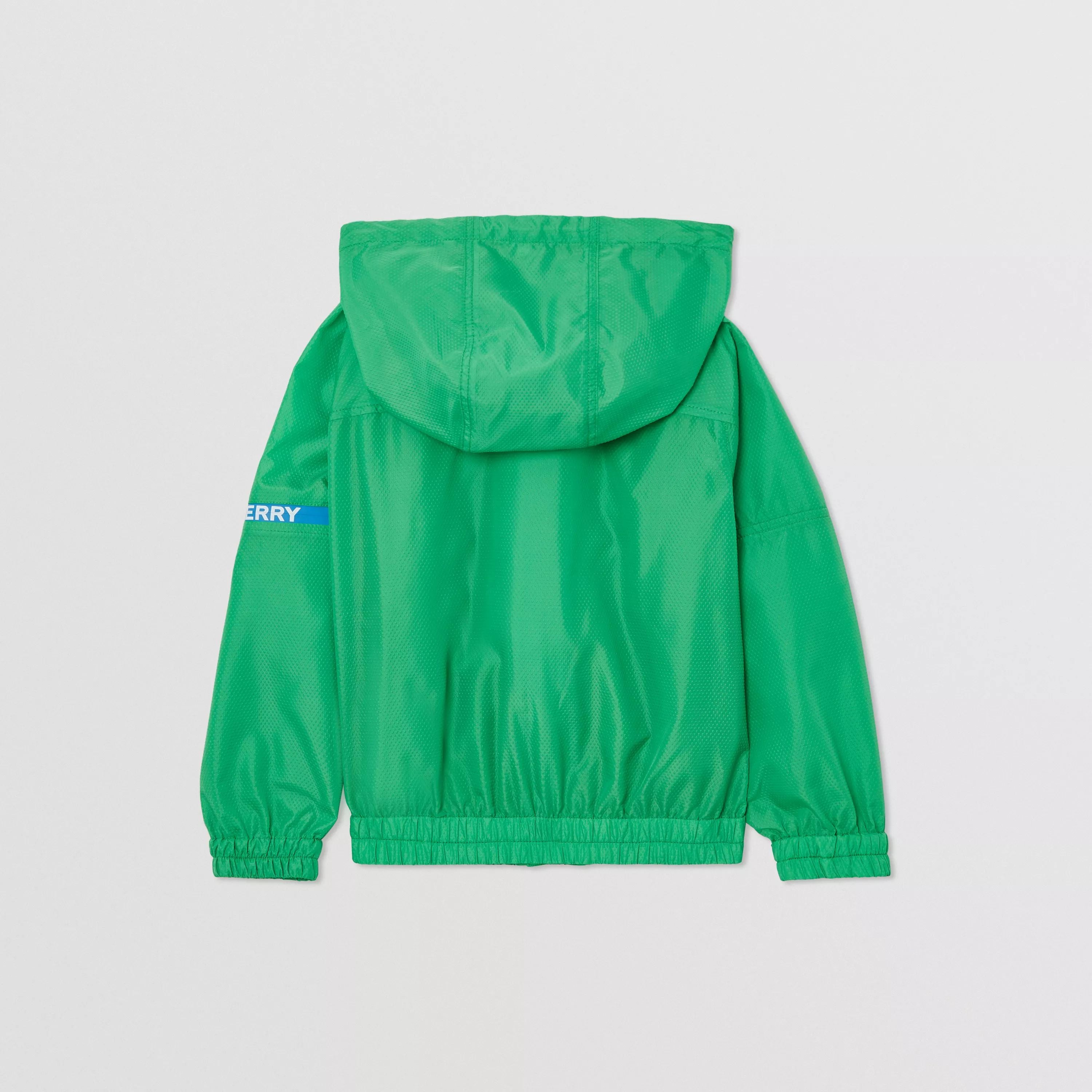 Boys Green Logo Jacket