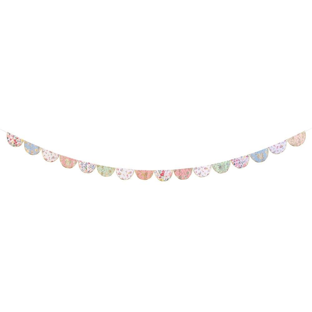 English Garden Scallop Garland (3.5 Meter)