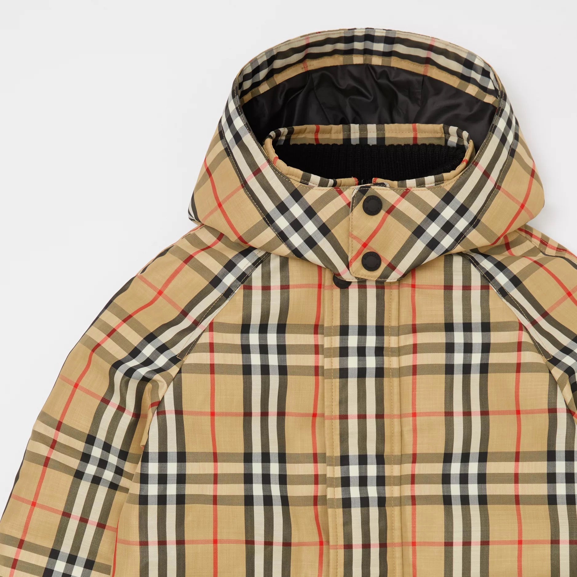 Boys & Girls Archive Beige Check Jacket