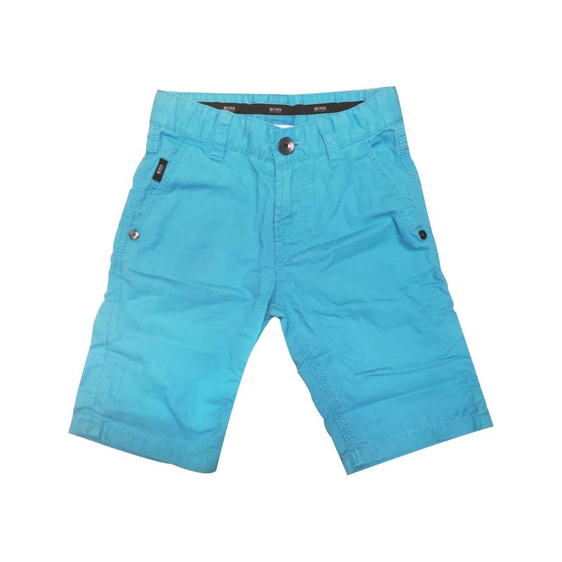 Boys Blue Cotton Shorts