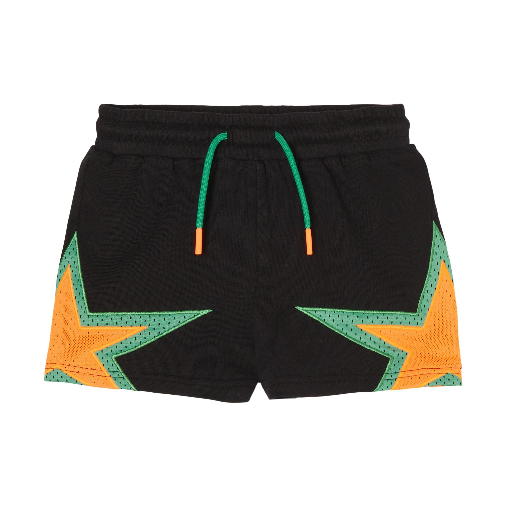 Boys & Girls Black Star Shorts