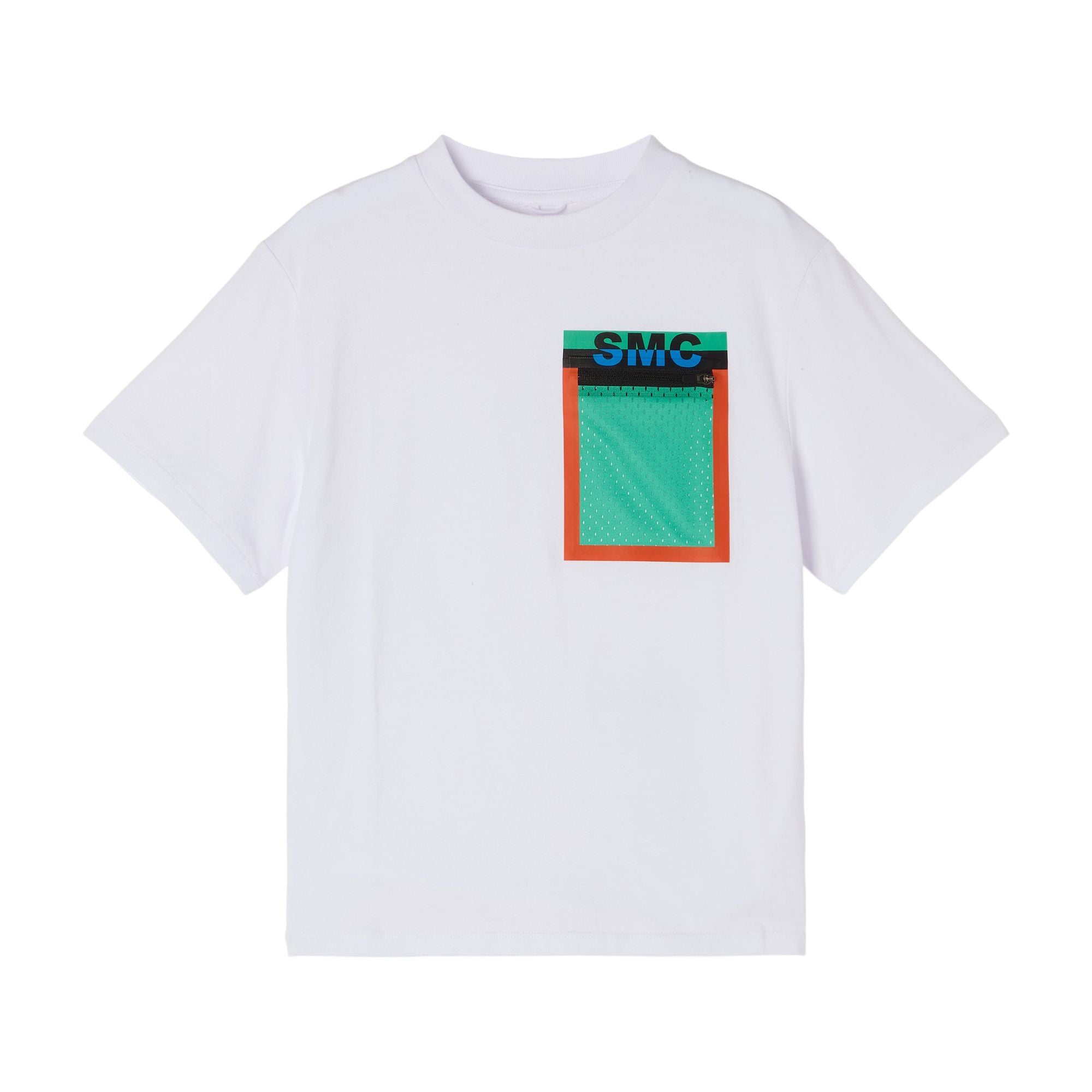 Boys & Girls White Cotton T-Shirt