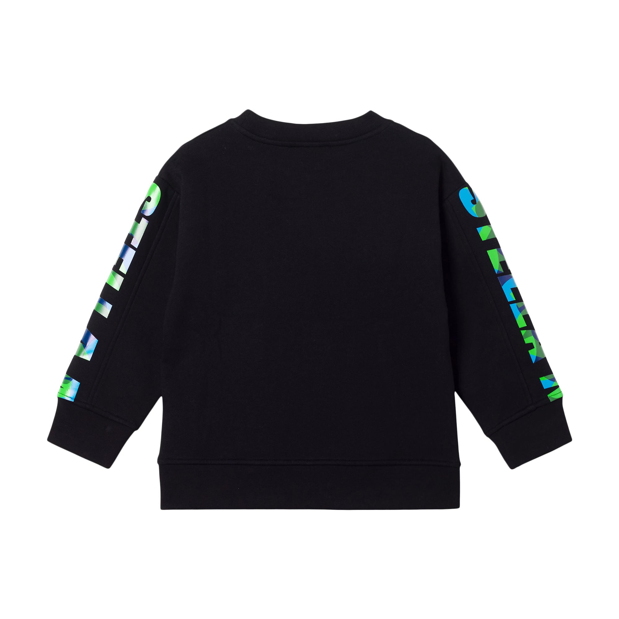 Boys Black Logo Sport Sweatshirt