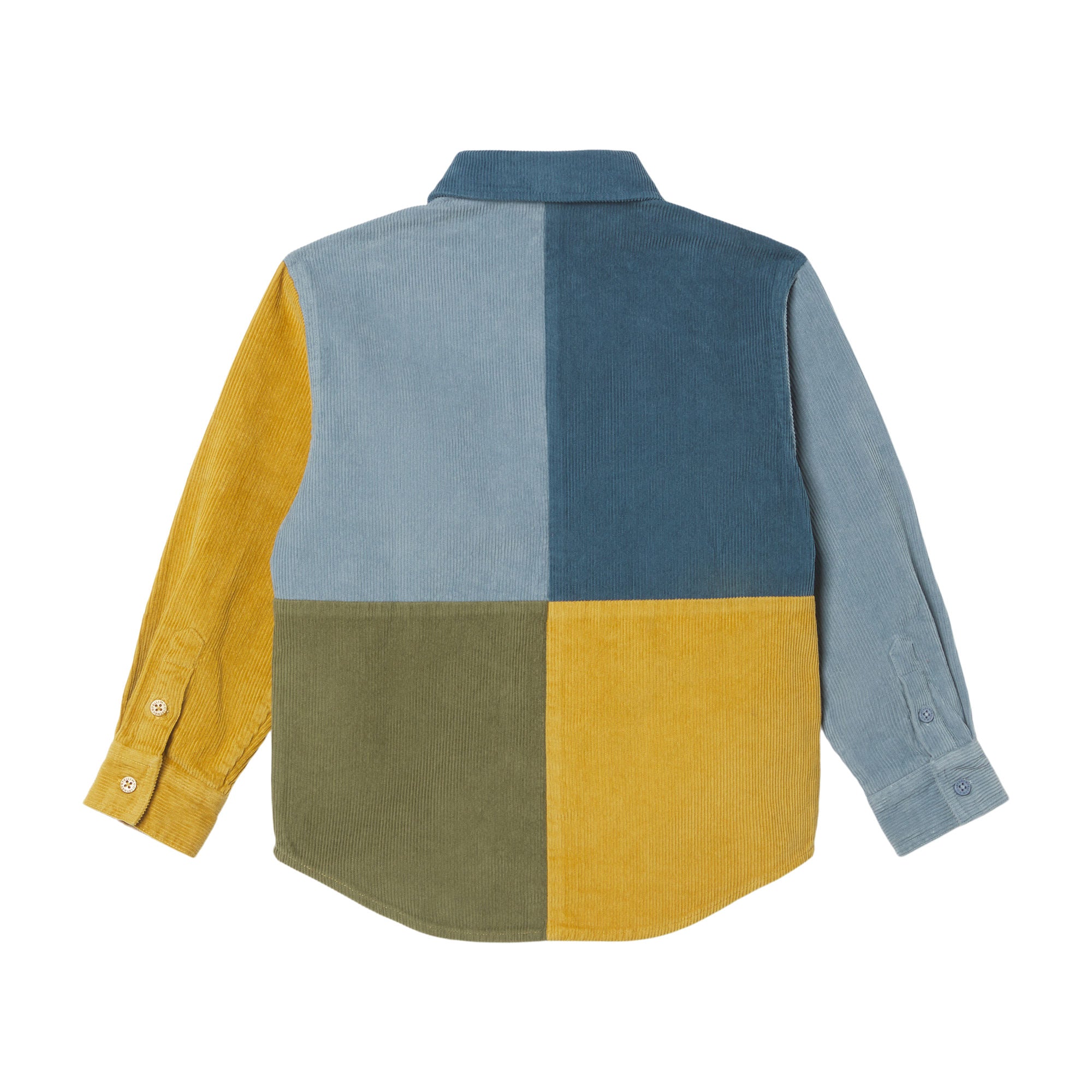 Boys Multicolor Corduroy Shirt