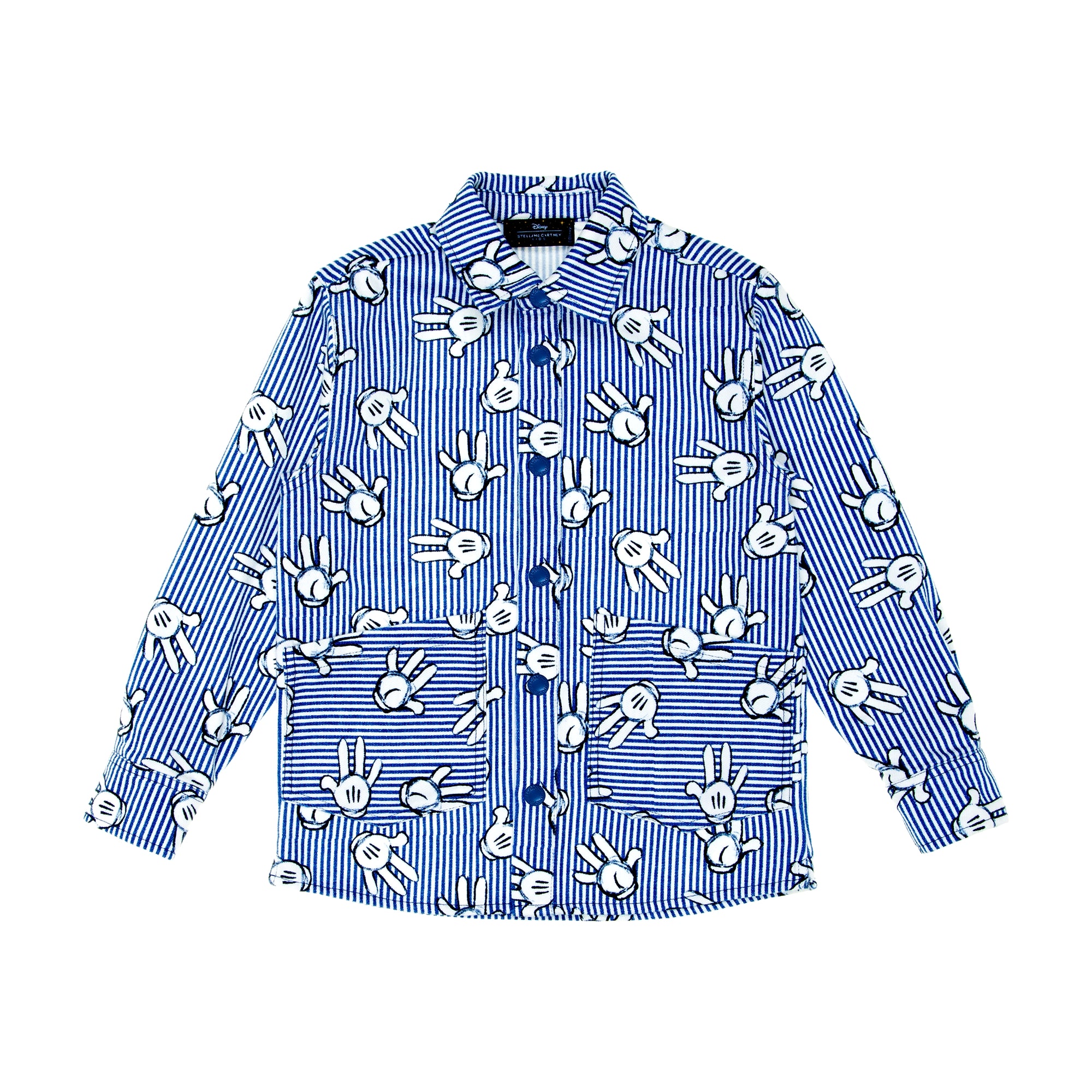 Boys Blue Stripes Cotton Shirt