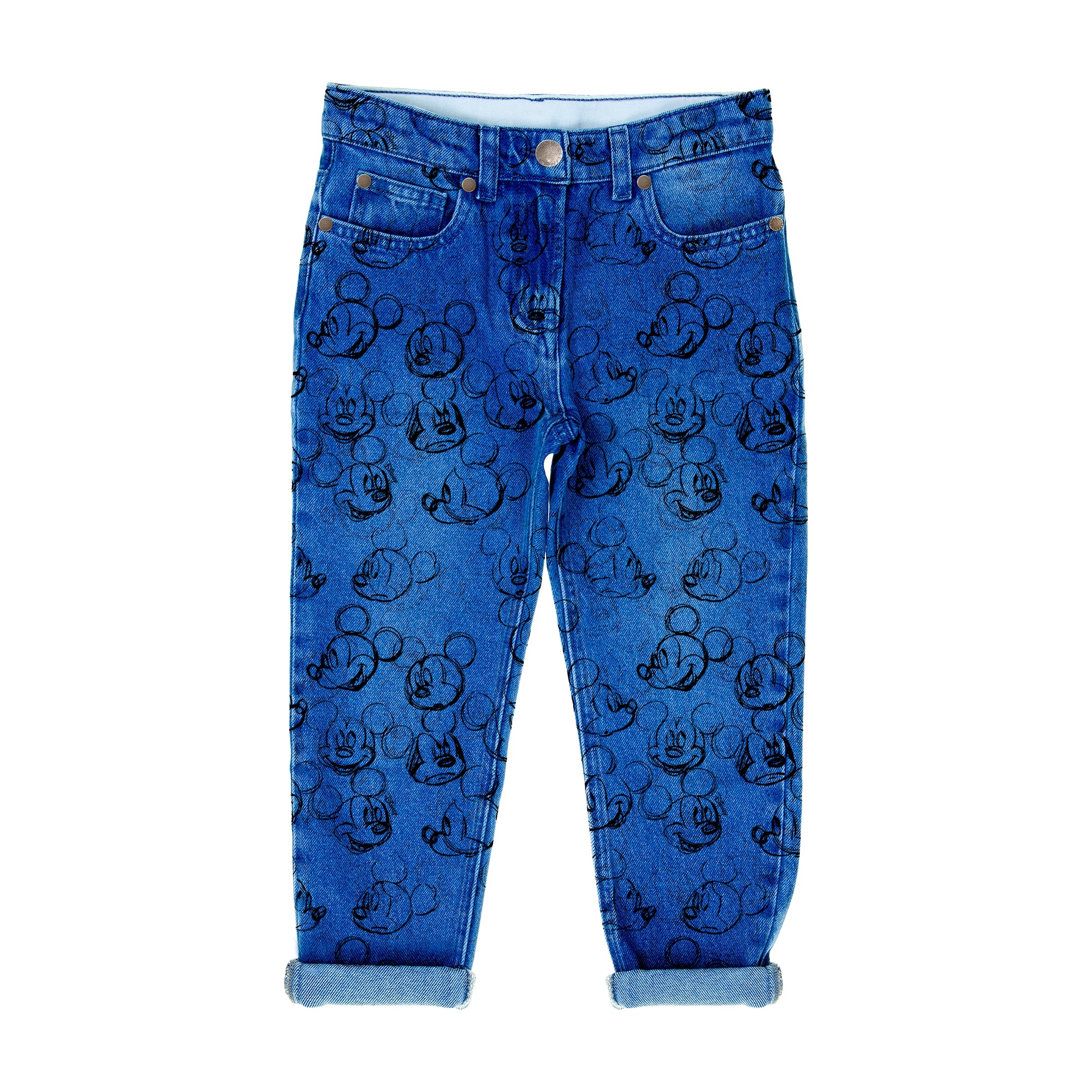 Boys & Girls Blue Denim Trousers