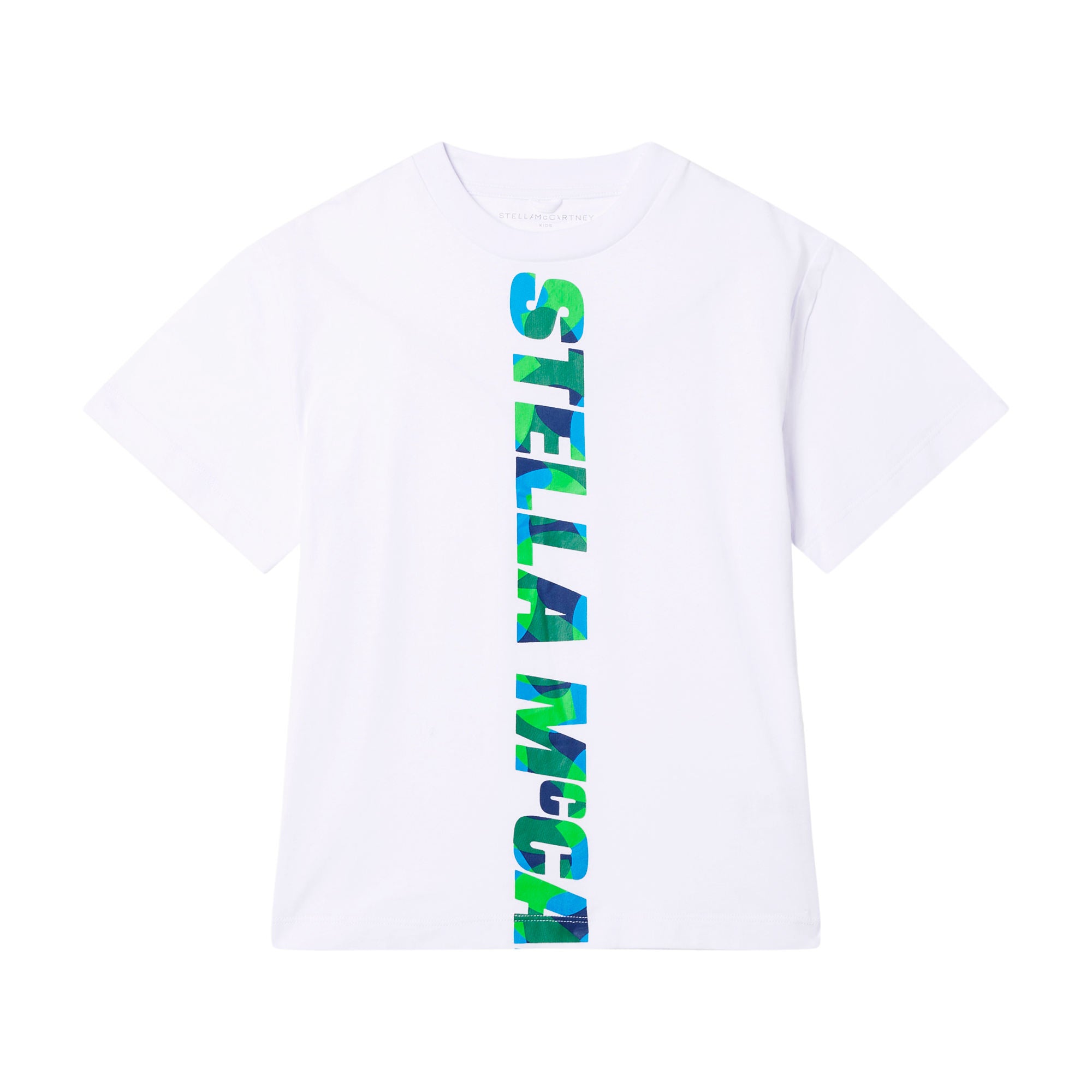 Boys White Logo Sport T-Shirt