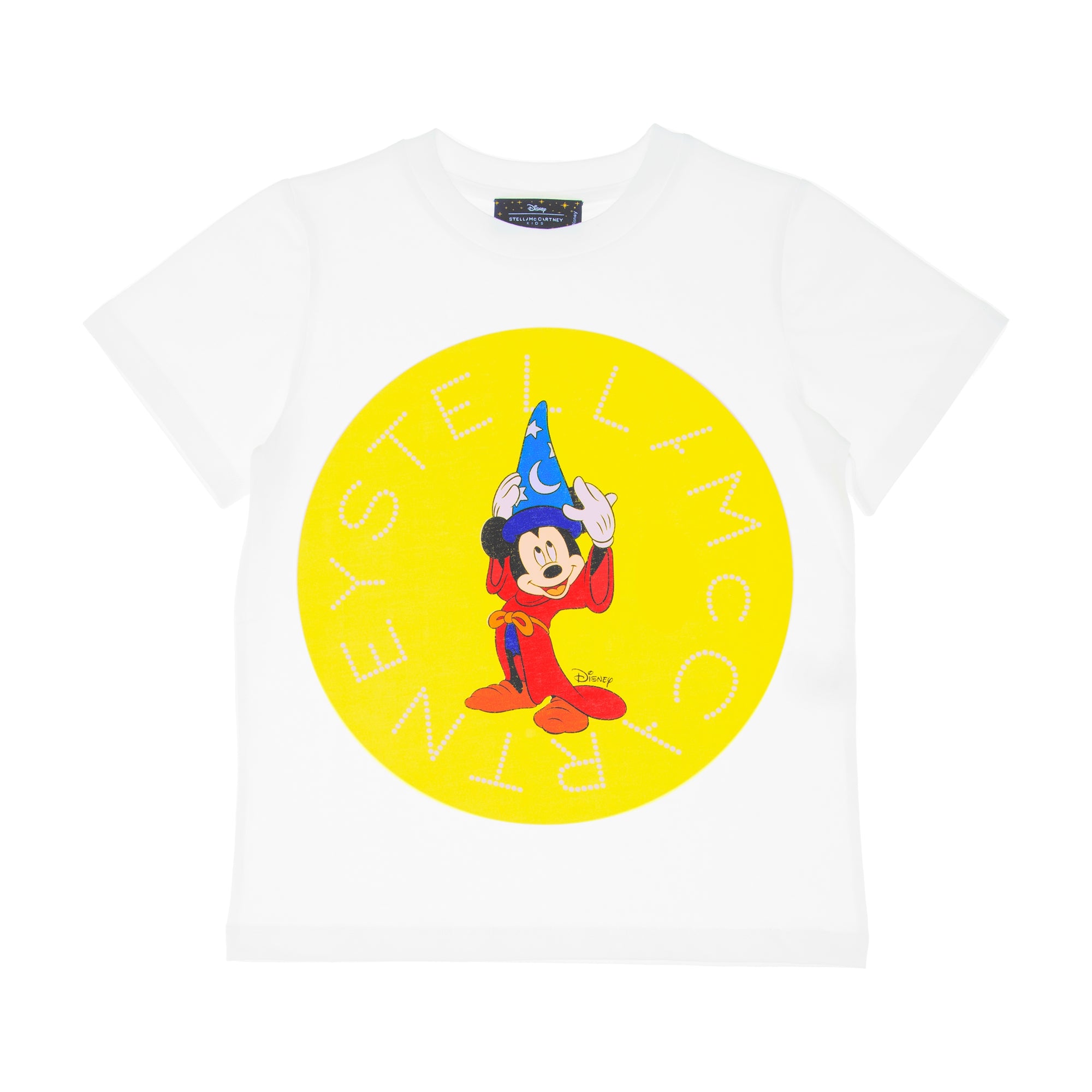 Boys Ivory Printed Cotton T-Shirt