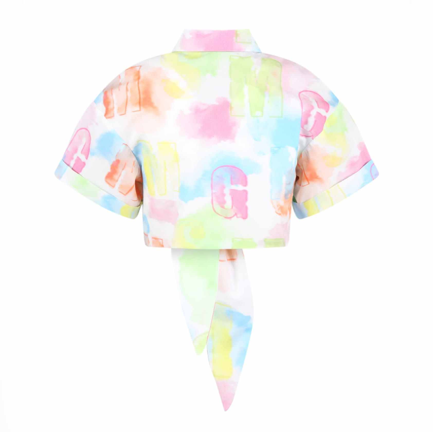 Girls Multicolor Cotton Shirt