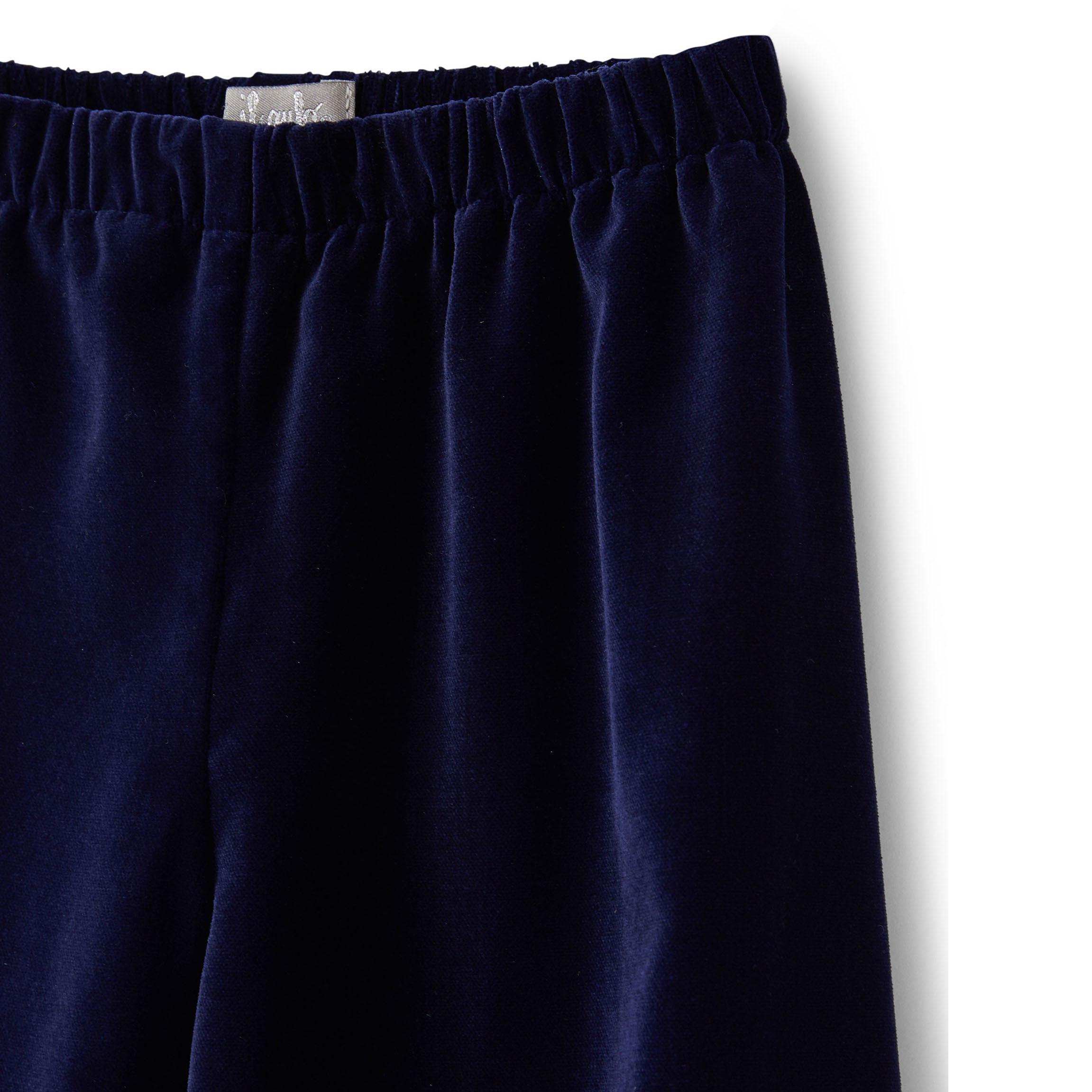 Boys & Girls Blue Velvet Trousers