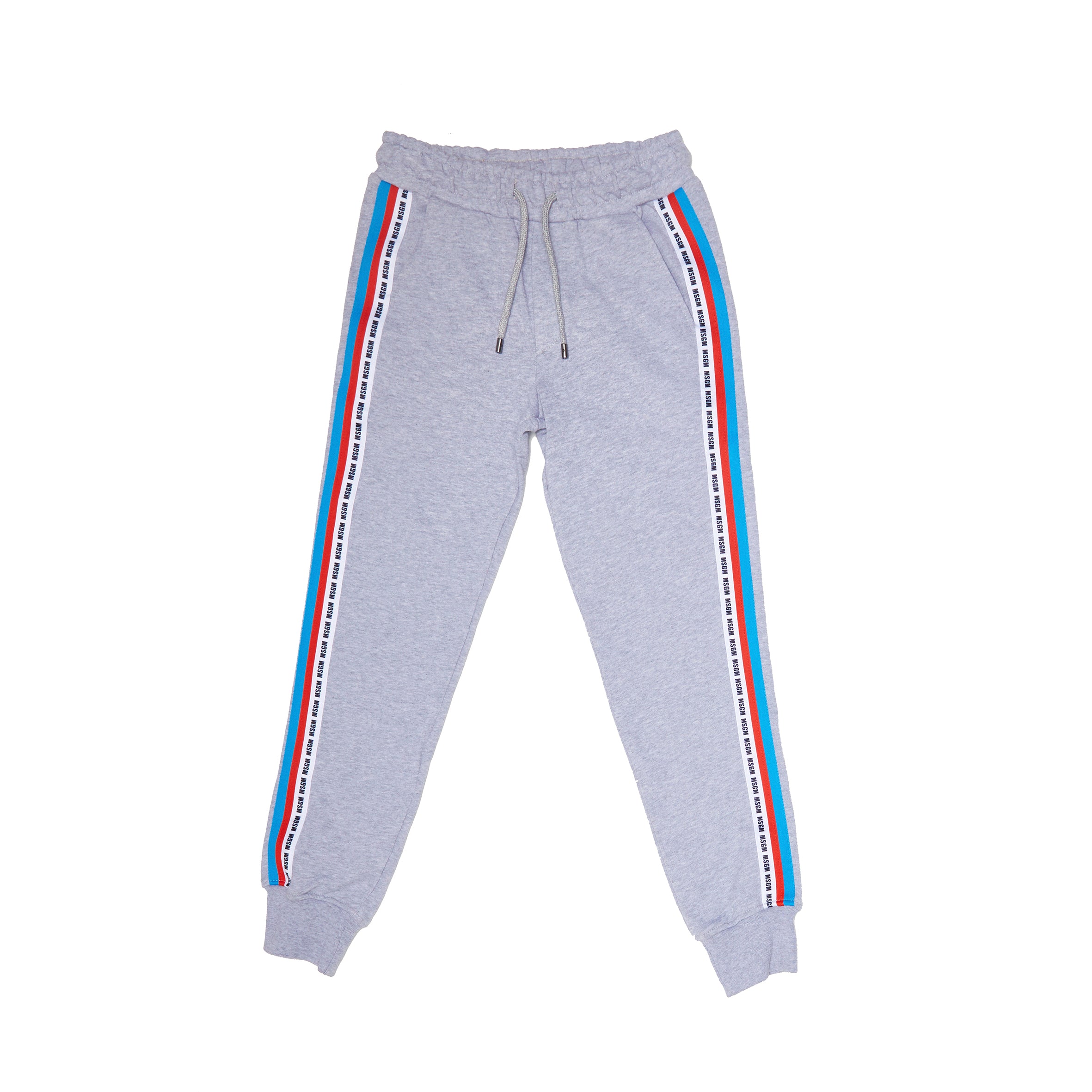 Boys Grey Cotton Trousers