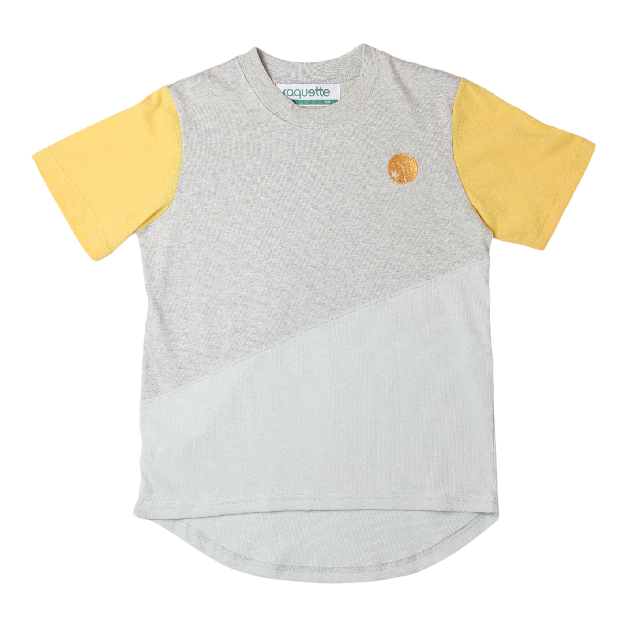 Boys & Girls Grey Cotton T-Shirt