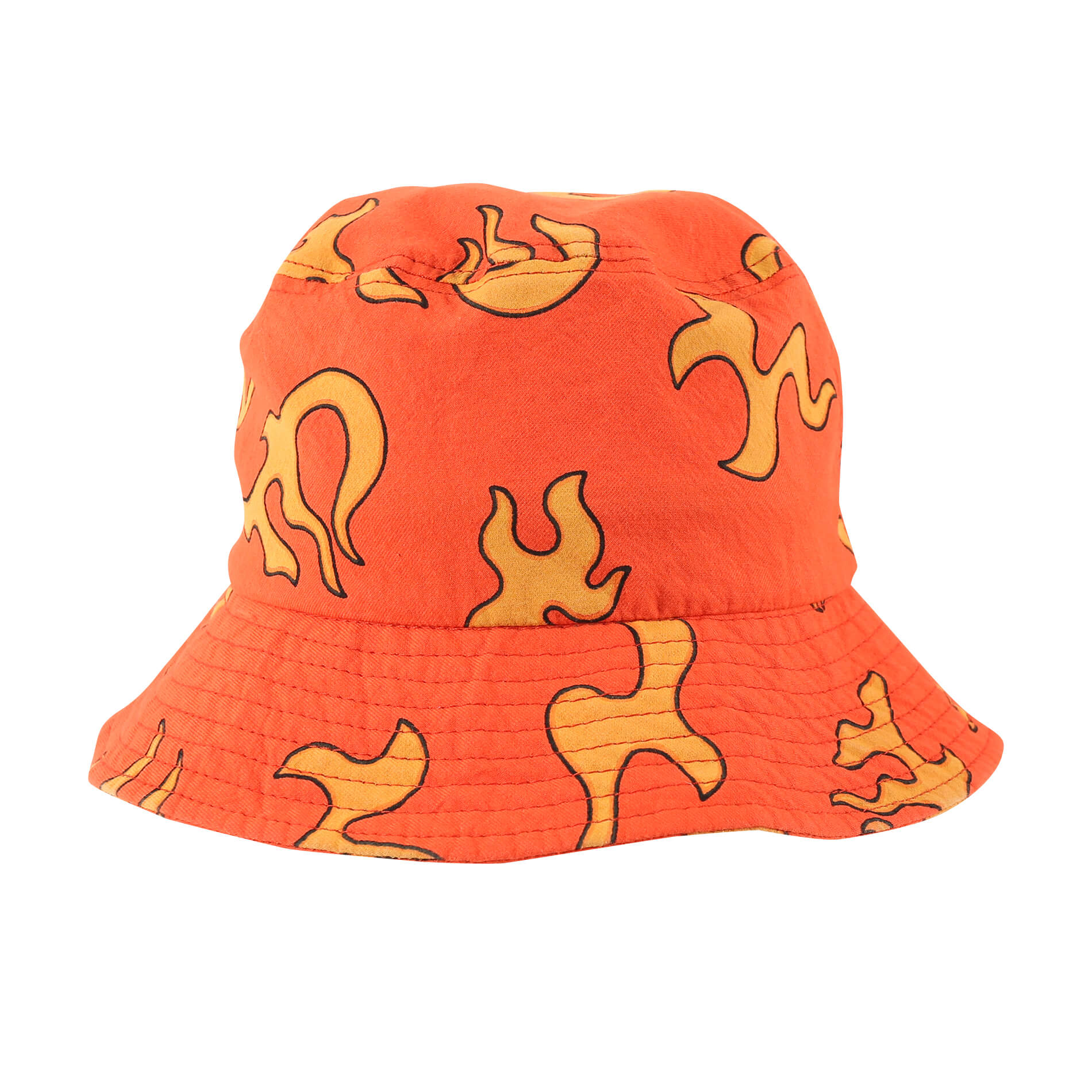 Boys & Girls Orange Blaze Bucket Hat