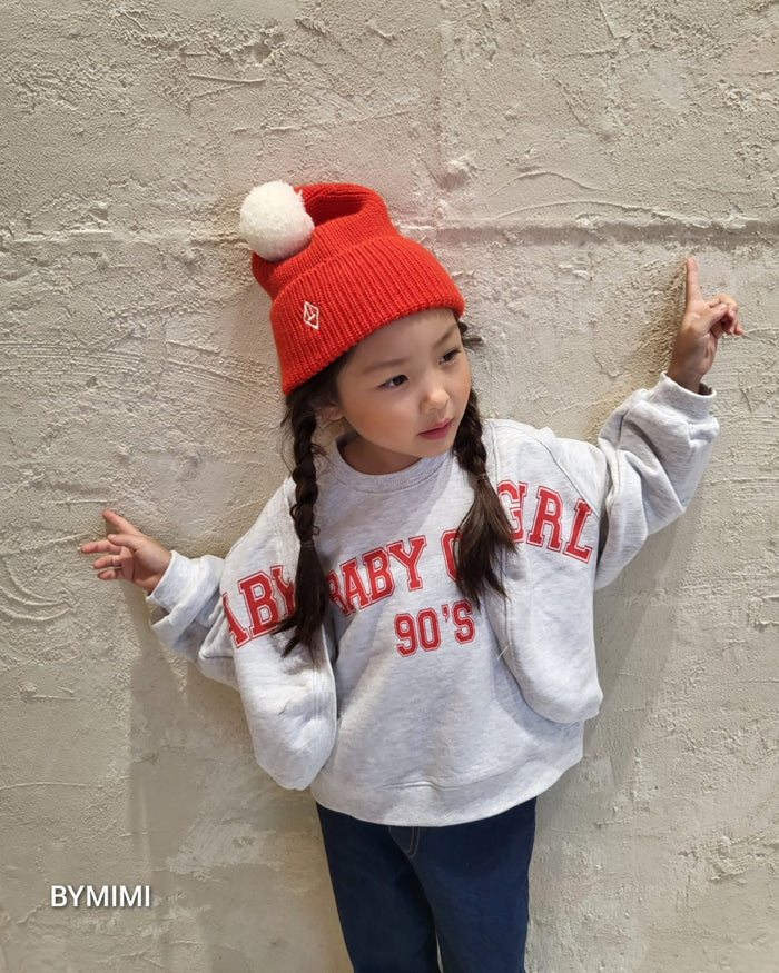 Girls Light Grey Logo Cotton Cardigan