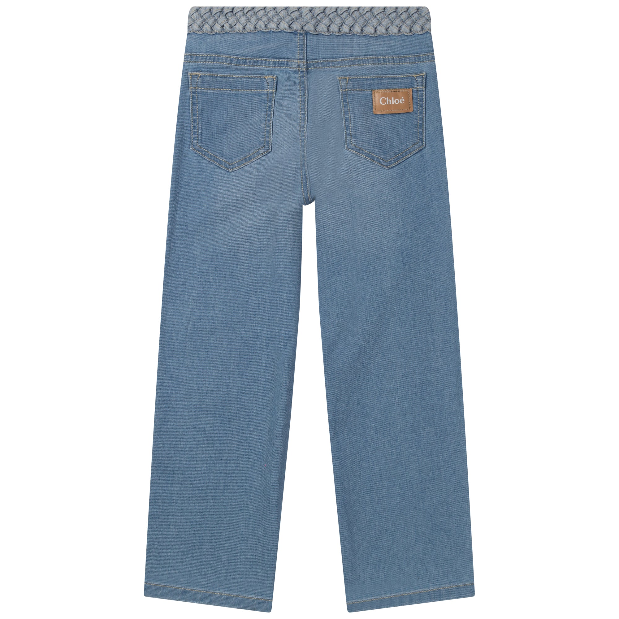 Boys & Girls Blue Demin Trousers