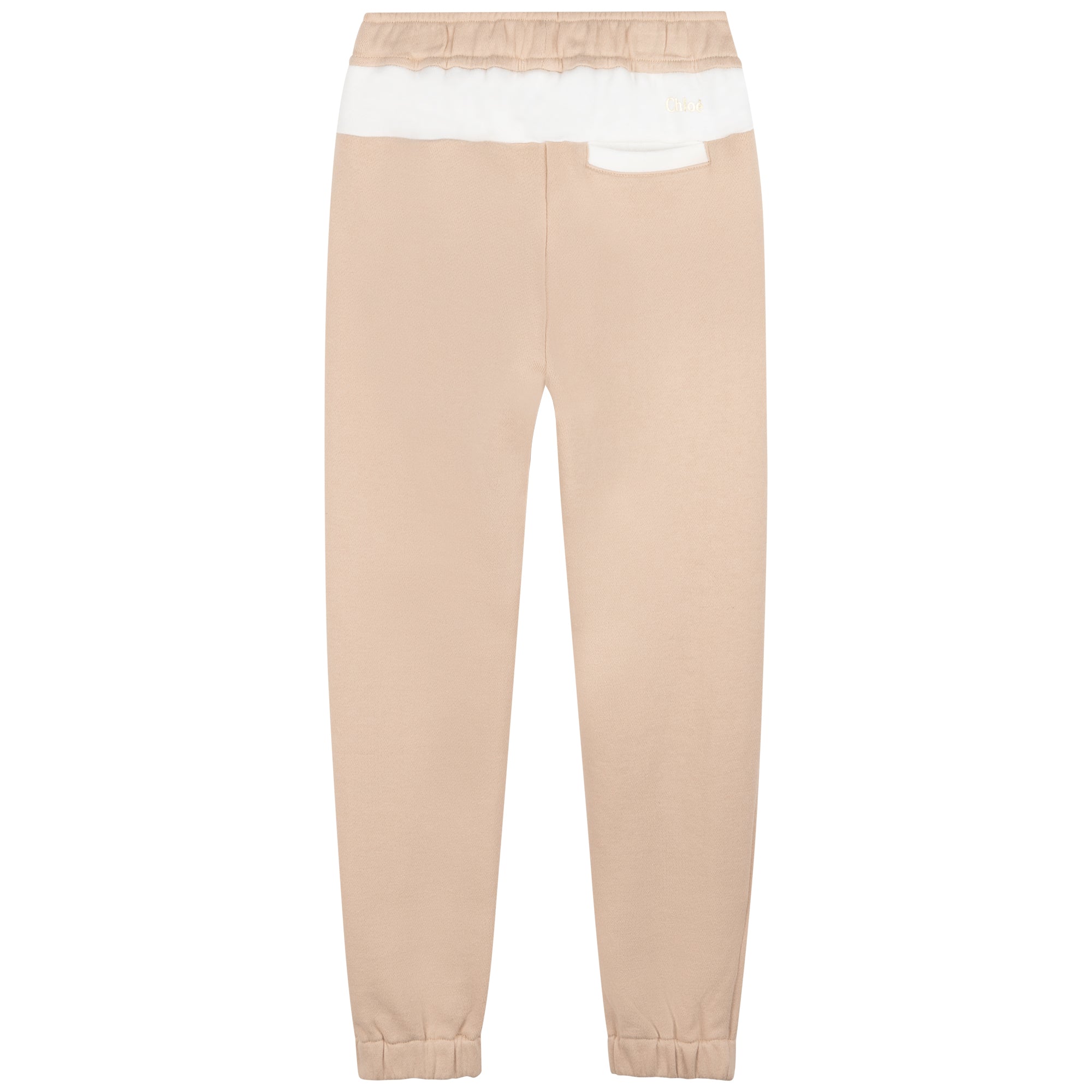 Boys & Girls Beige Cotton Trousers