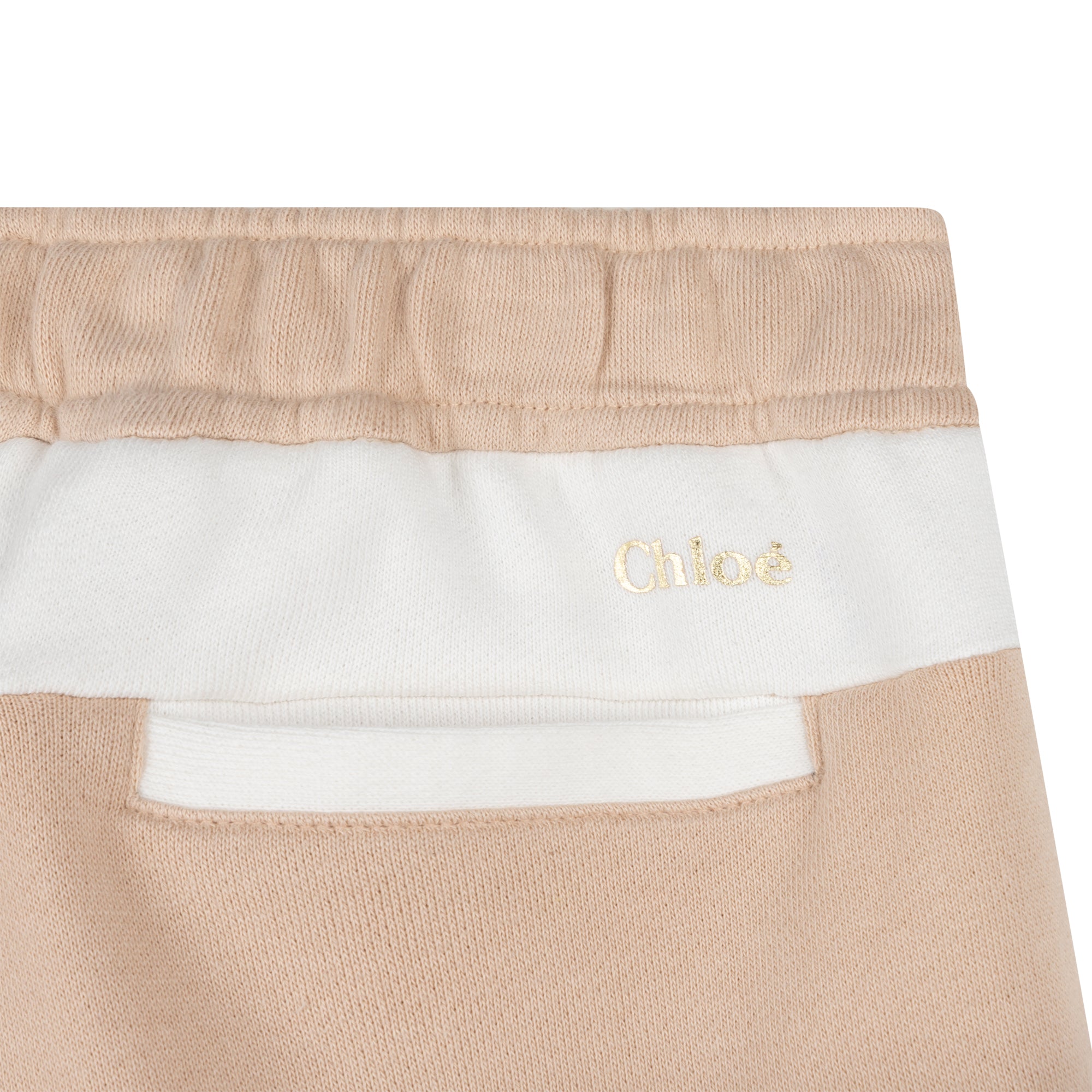 Boys & Girls Beige Cotton Trousers