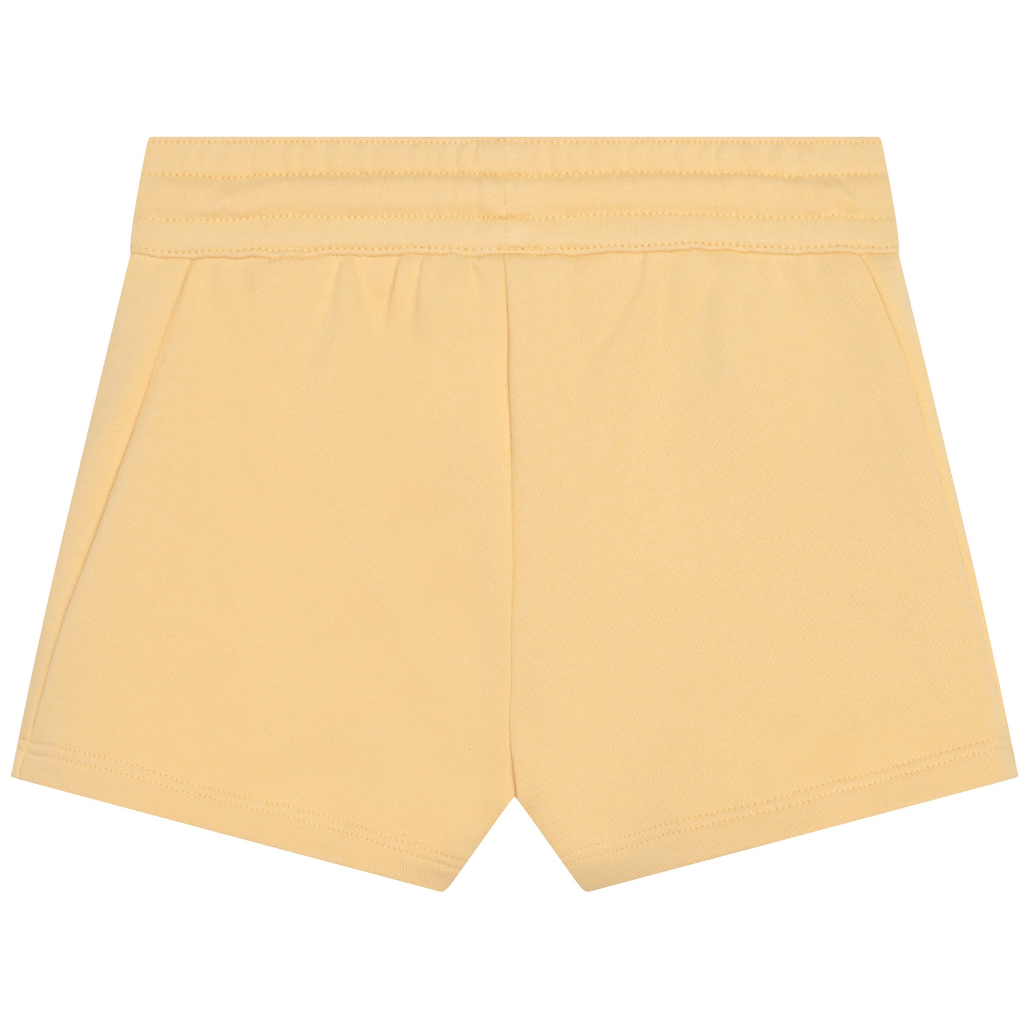 Boys & Girls Yellow Cotton Shorts