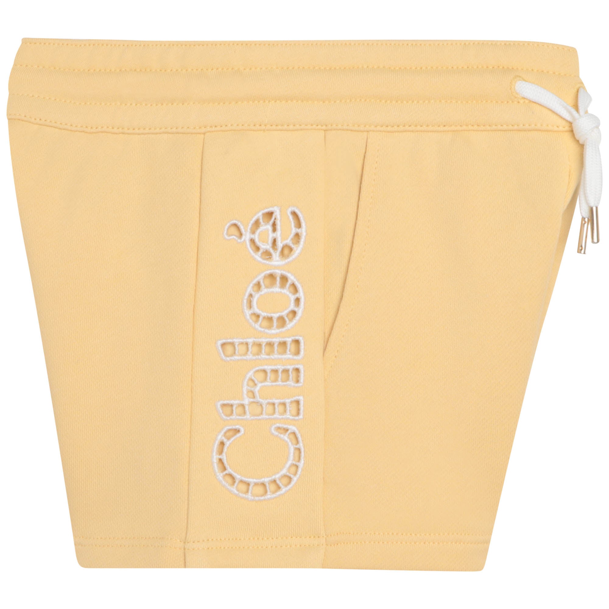 Boys & Girls Yellow Cotton Shorts