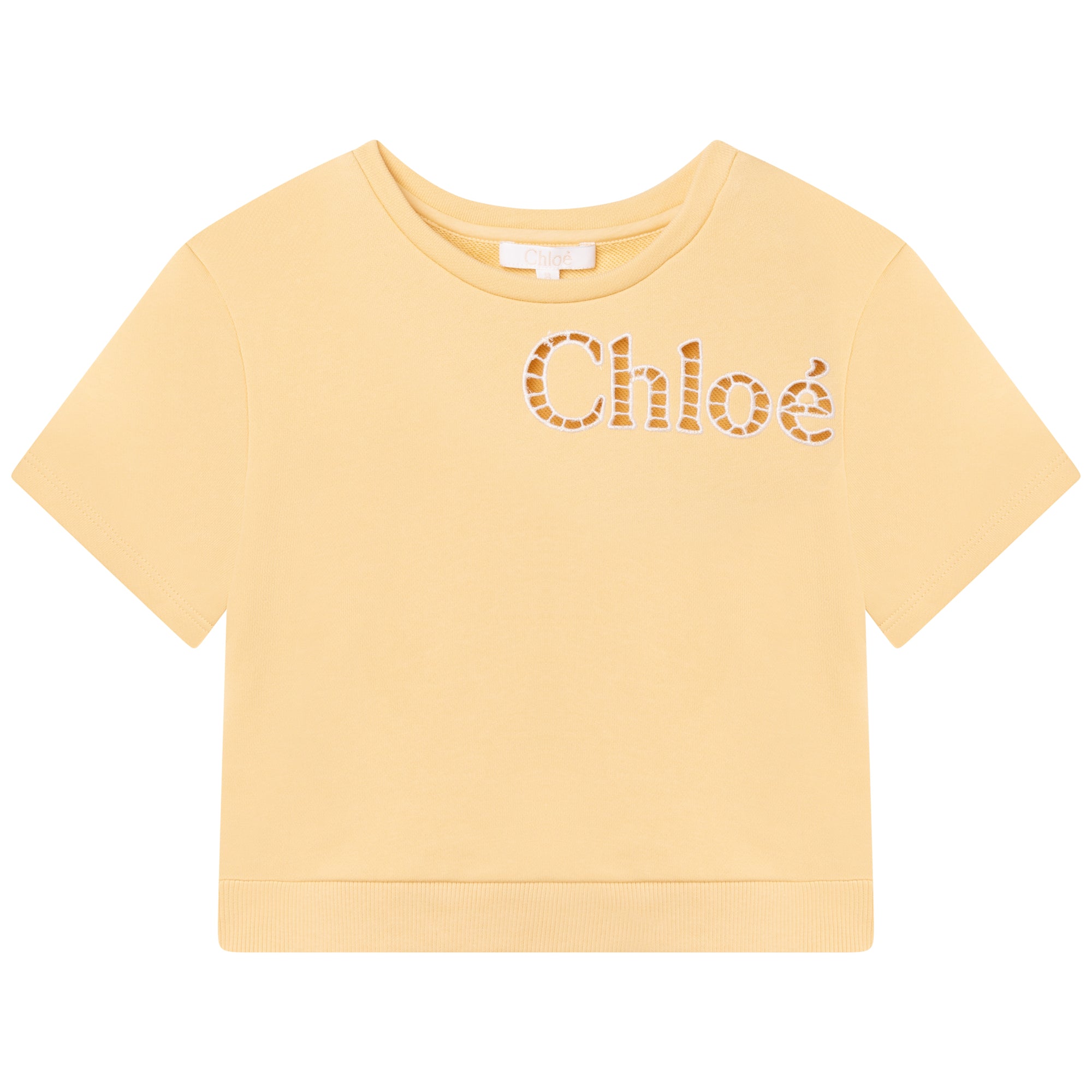 Boys & Girls Yellow Cotton T-Shirt