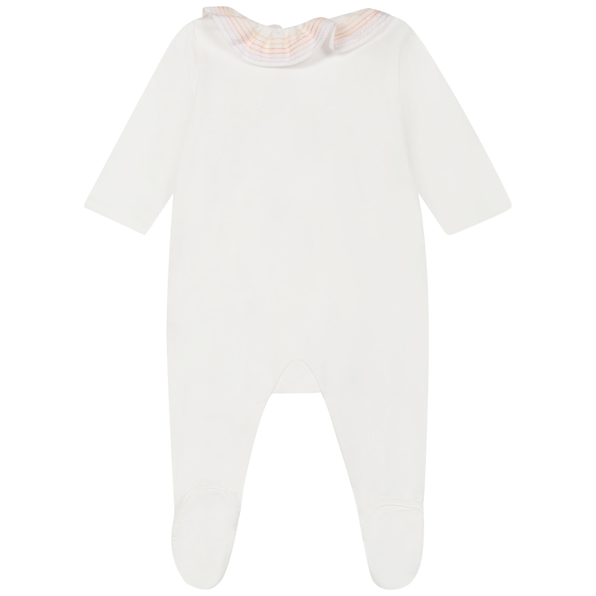 Baby Boys & Girls White Cotton Babysuit Set (2 Pack)