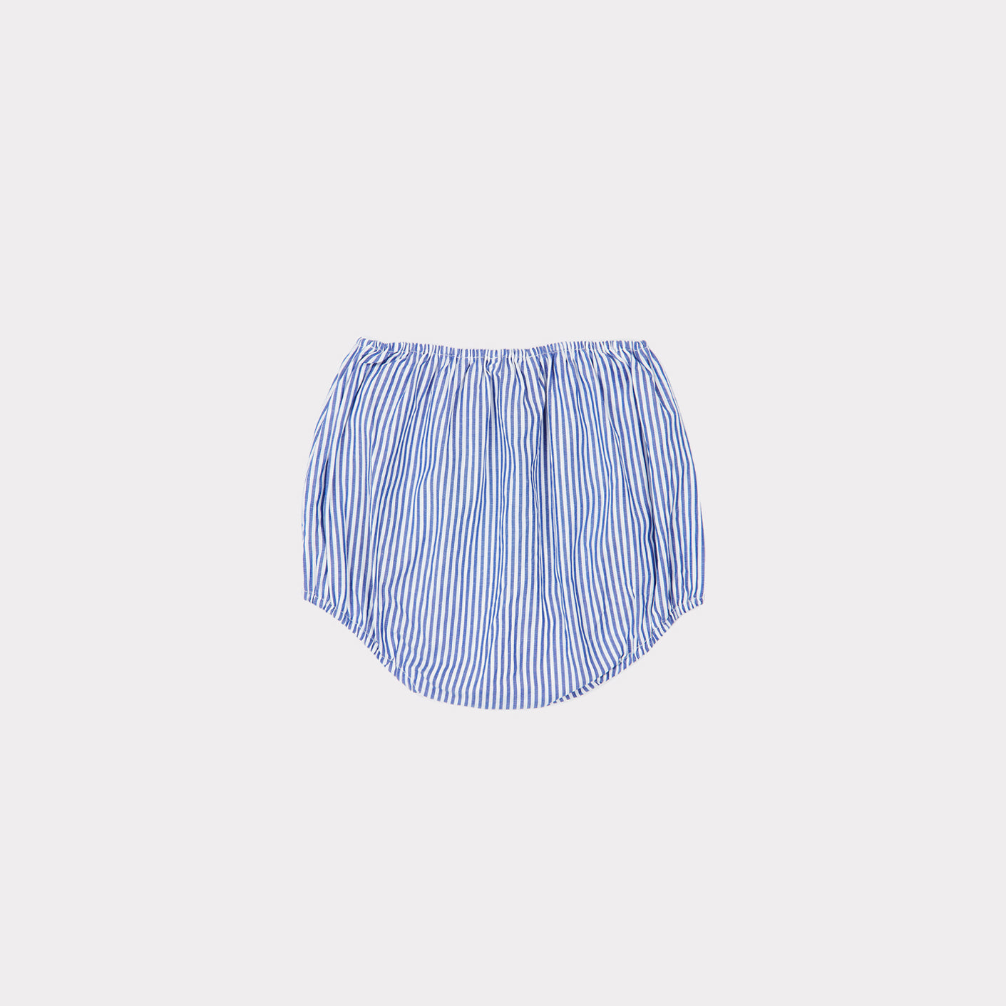 Baby Boys & Girls Blue Stripe Cotton Bloomers