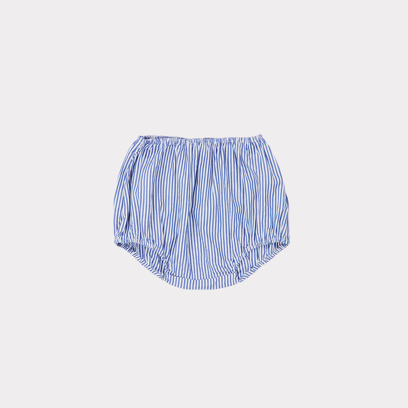 Baby Boys & Girls Blue Stripe Cotton Bloomers