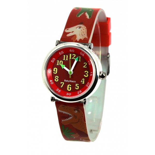 Boys Red Dino Watch（4-7Y）