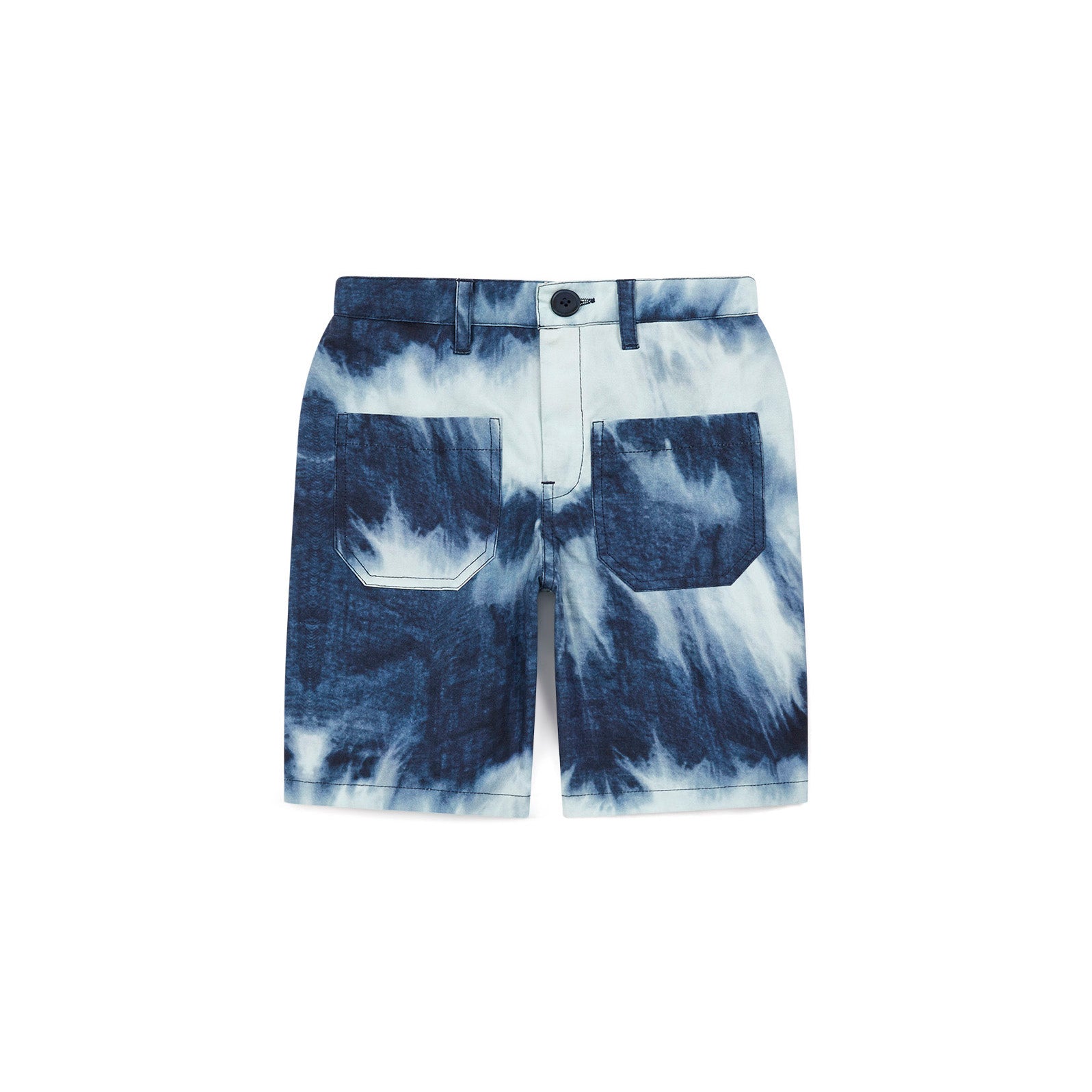 Boys & Girls Blue Cotton Shorts