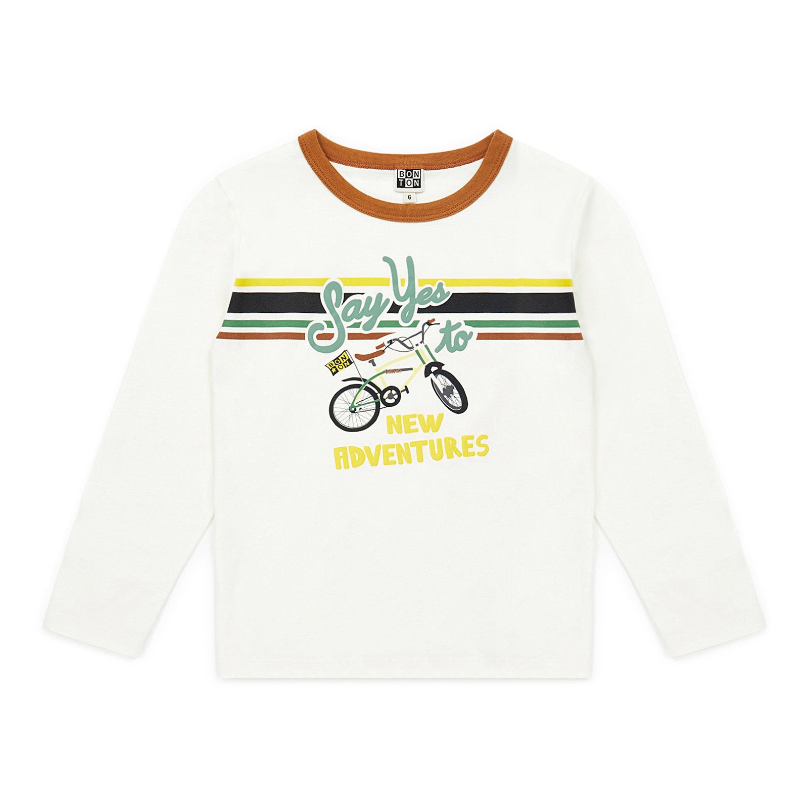 Boys White Logo Cotton T-Shirt