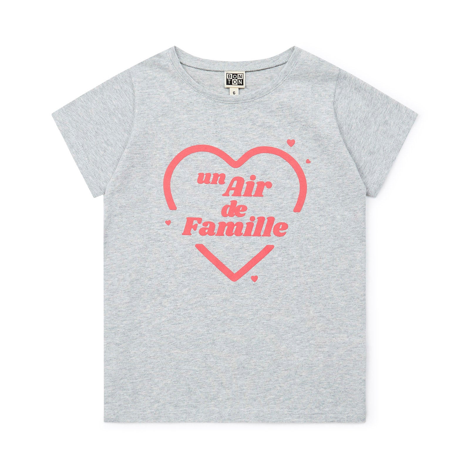 Boys Grey Logo Cotton T-Shirt