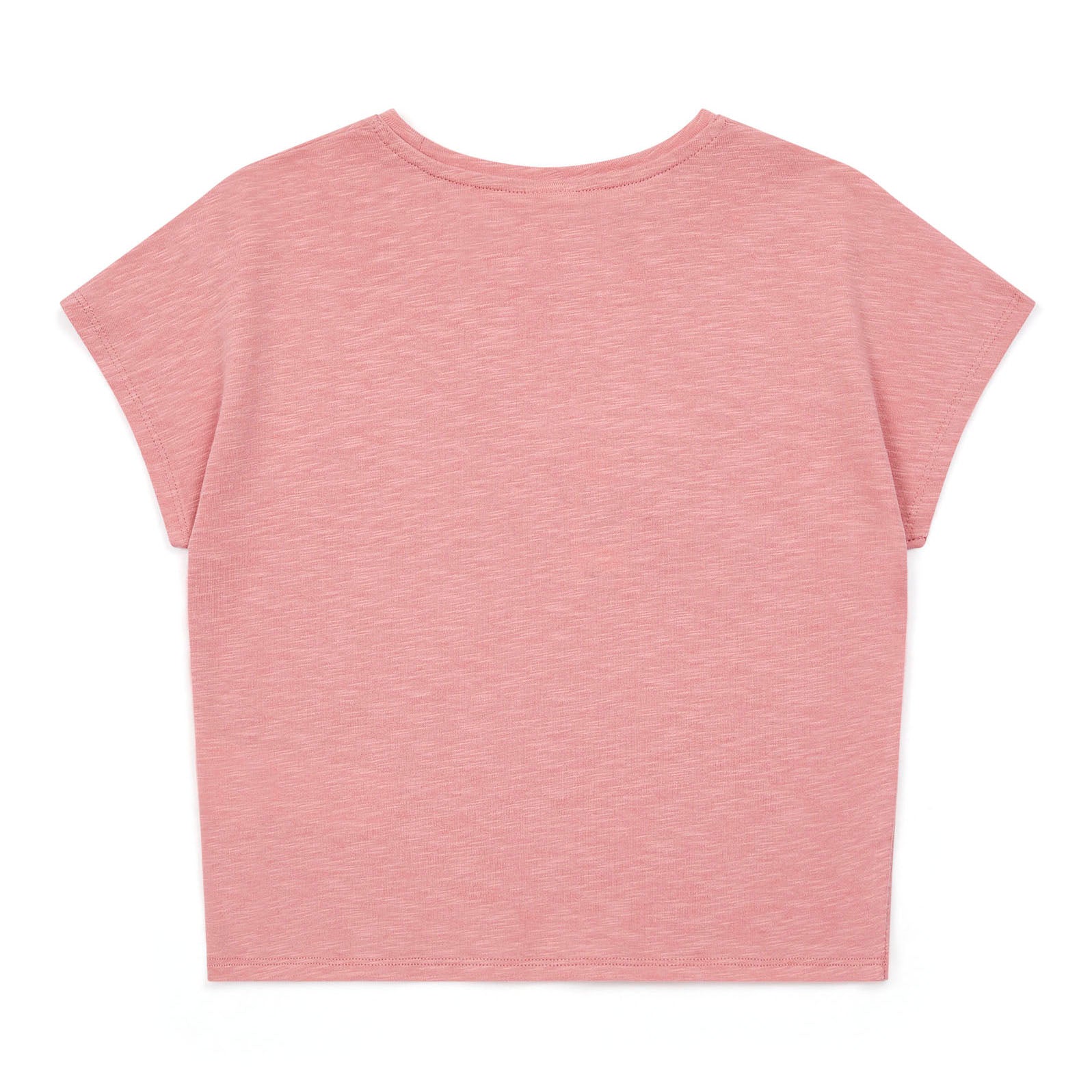 Boys & Girls Pink Logo Cotton T-Shirt