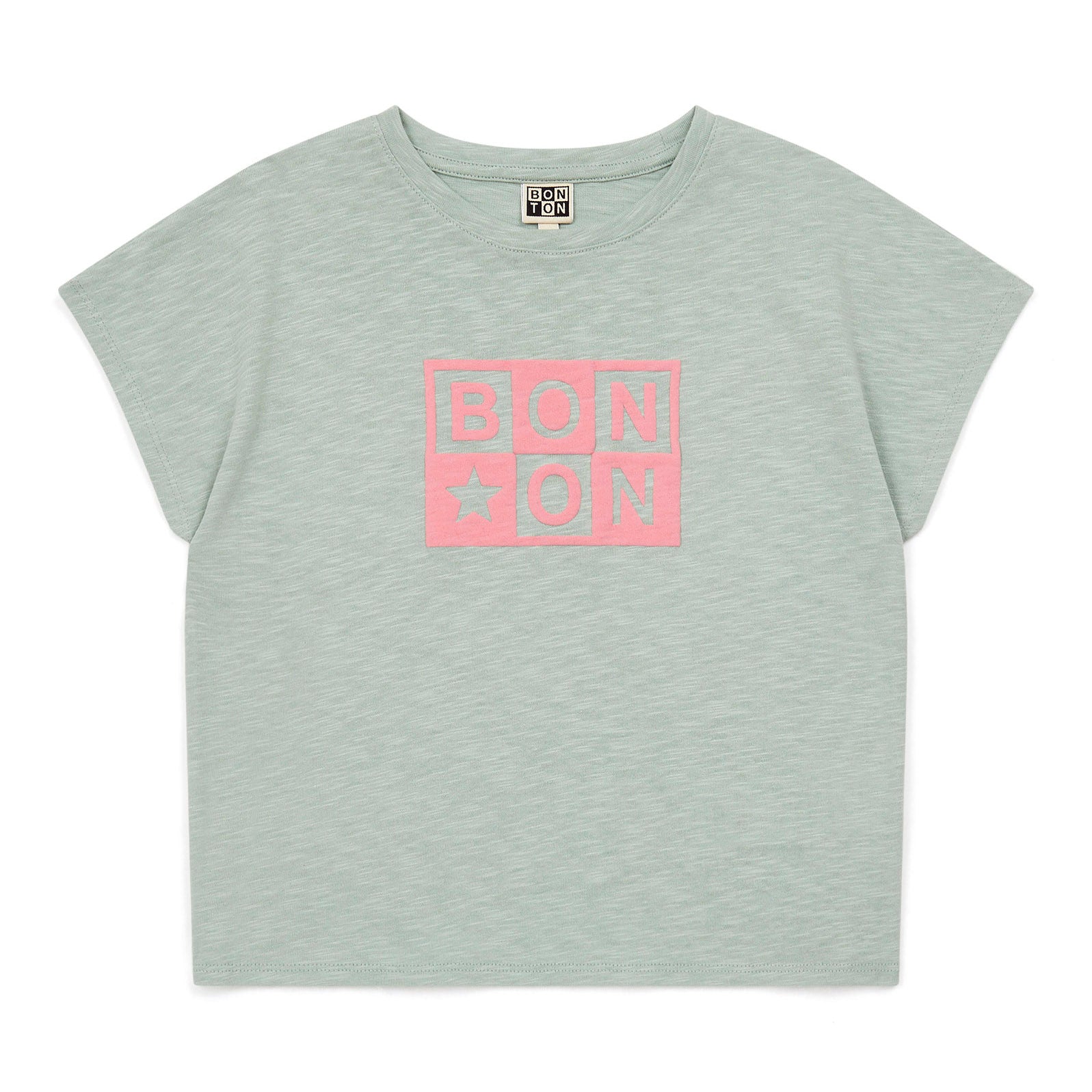 Boys & Girls Grey Logo Cotton T-Shirt