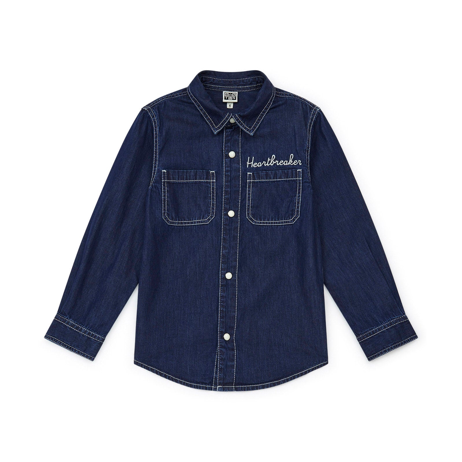 Boys & Girls Blue Denim Shirt