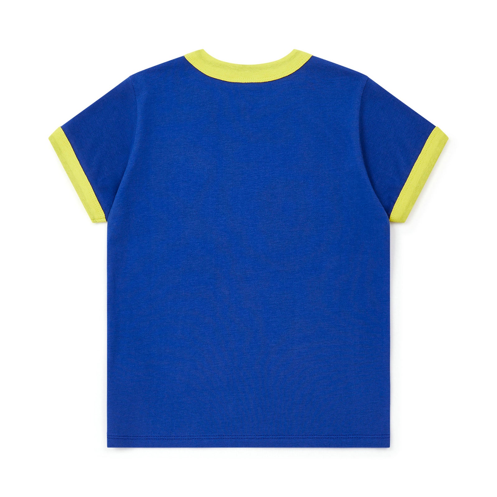 Boys Blue Logo Cotton T-Shirt