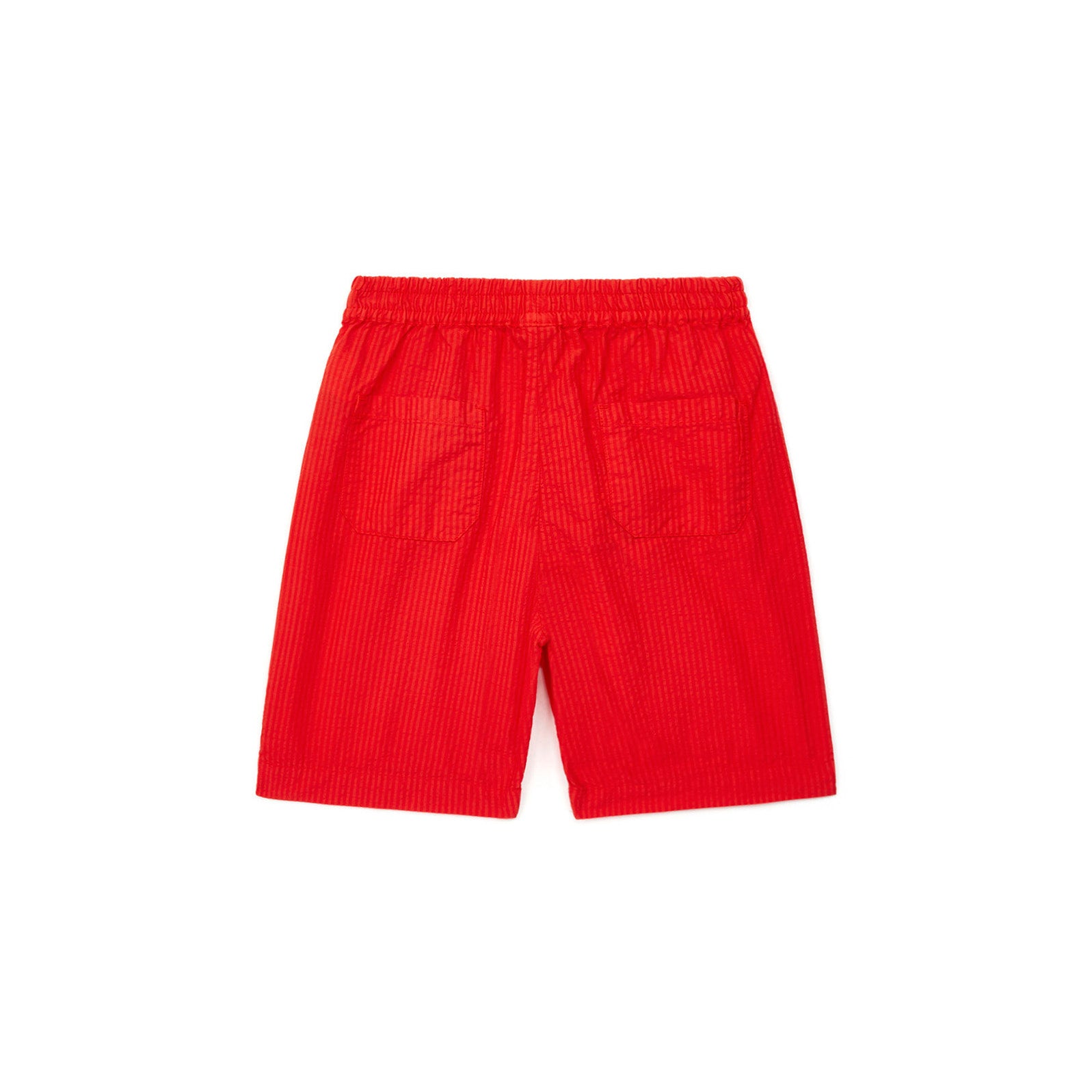 Boys & Girls Red Cotton Short