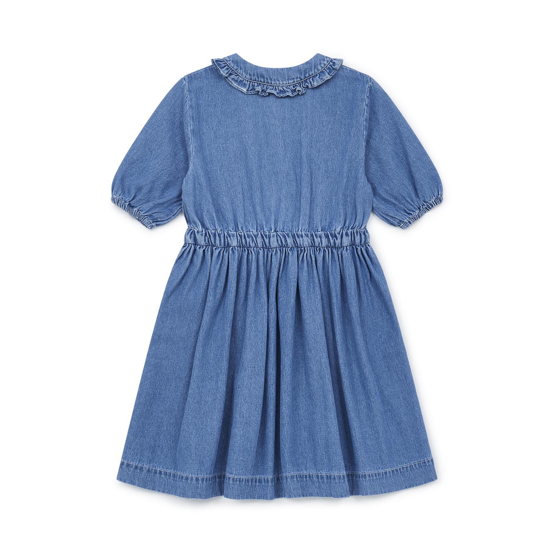 Girls Blue Denim Dress
