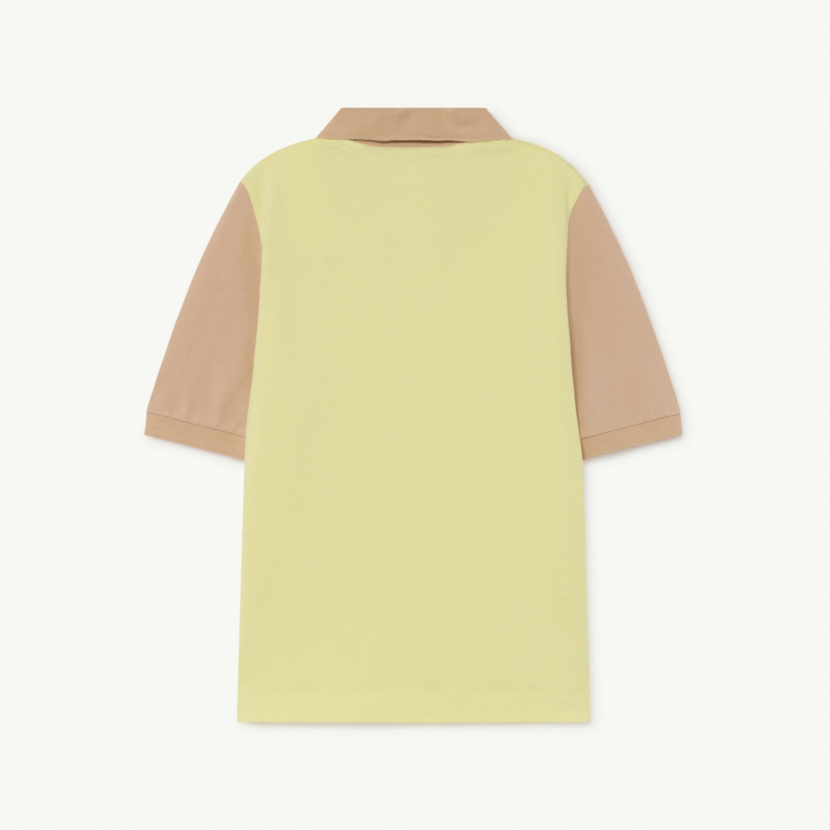 Boys & Girls Yellow Cotton Polo Shirt