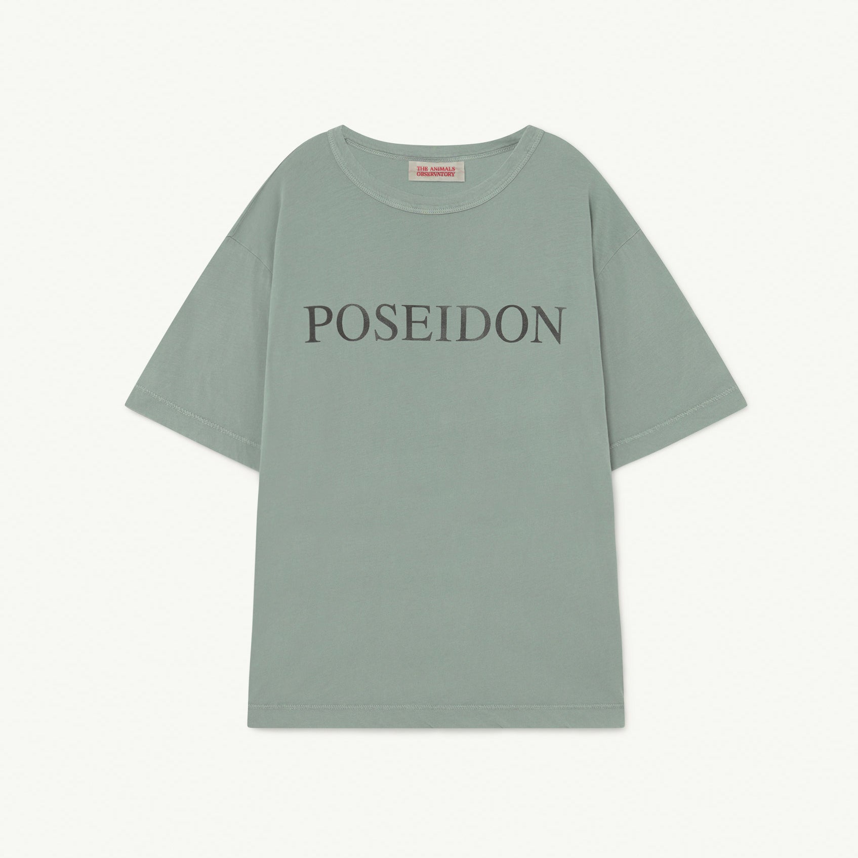 Boys & Girls Green Logo Cotton T-Shirt