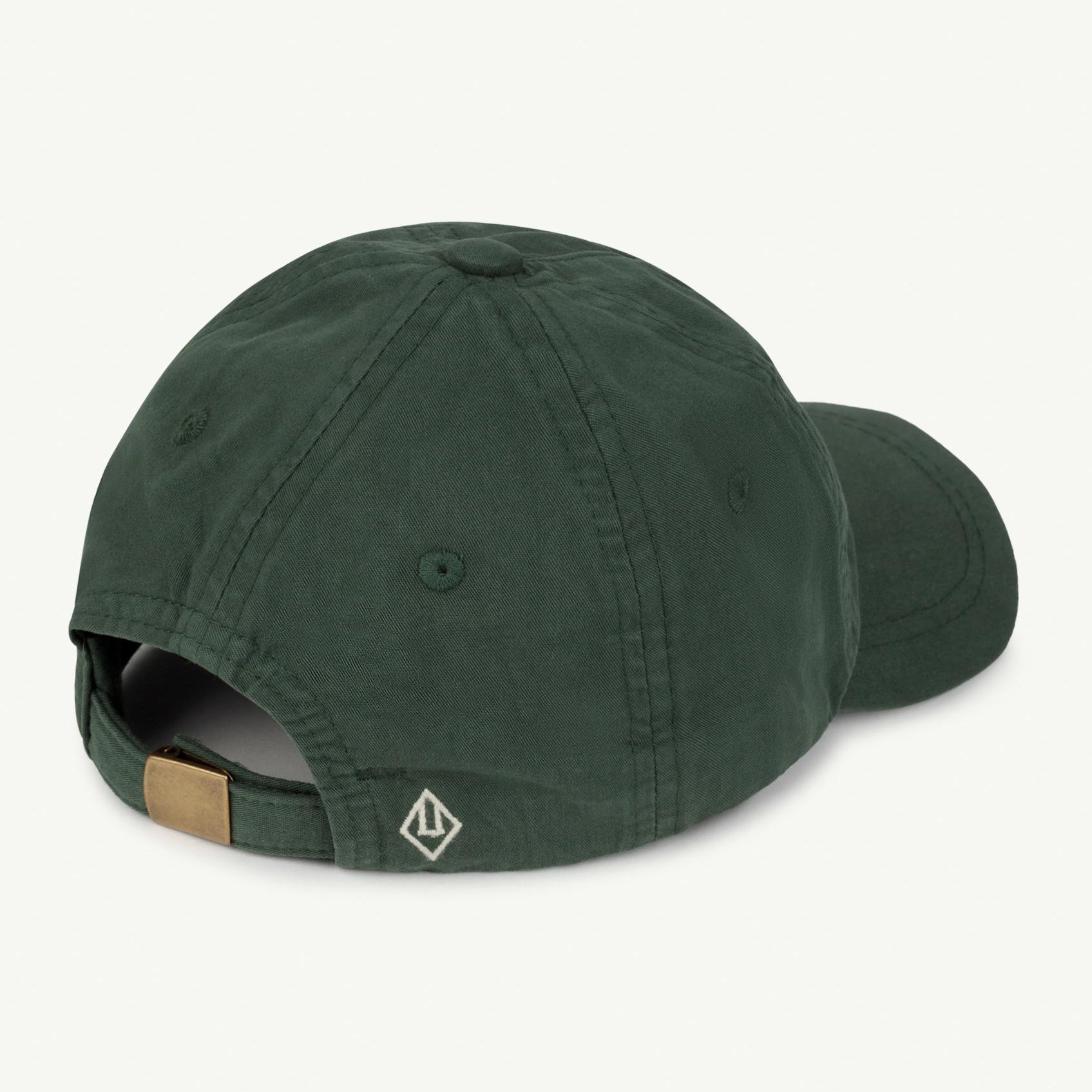 Boys & Girls Green Logo Cotton Cap