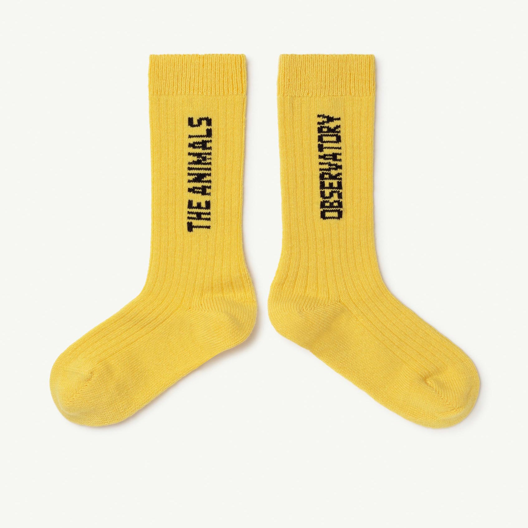 Boys & Girls Yellow Logo Socks