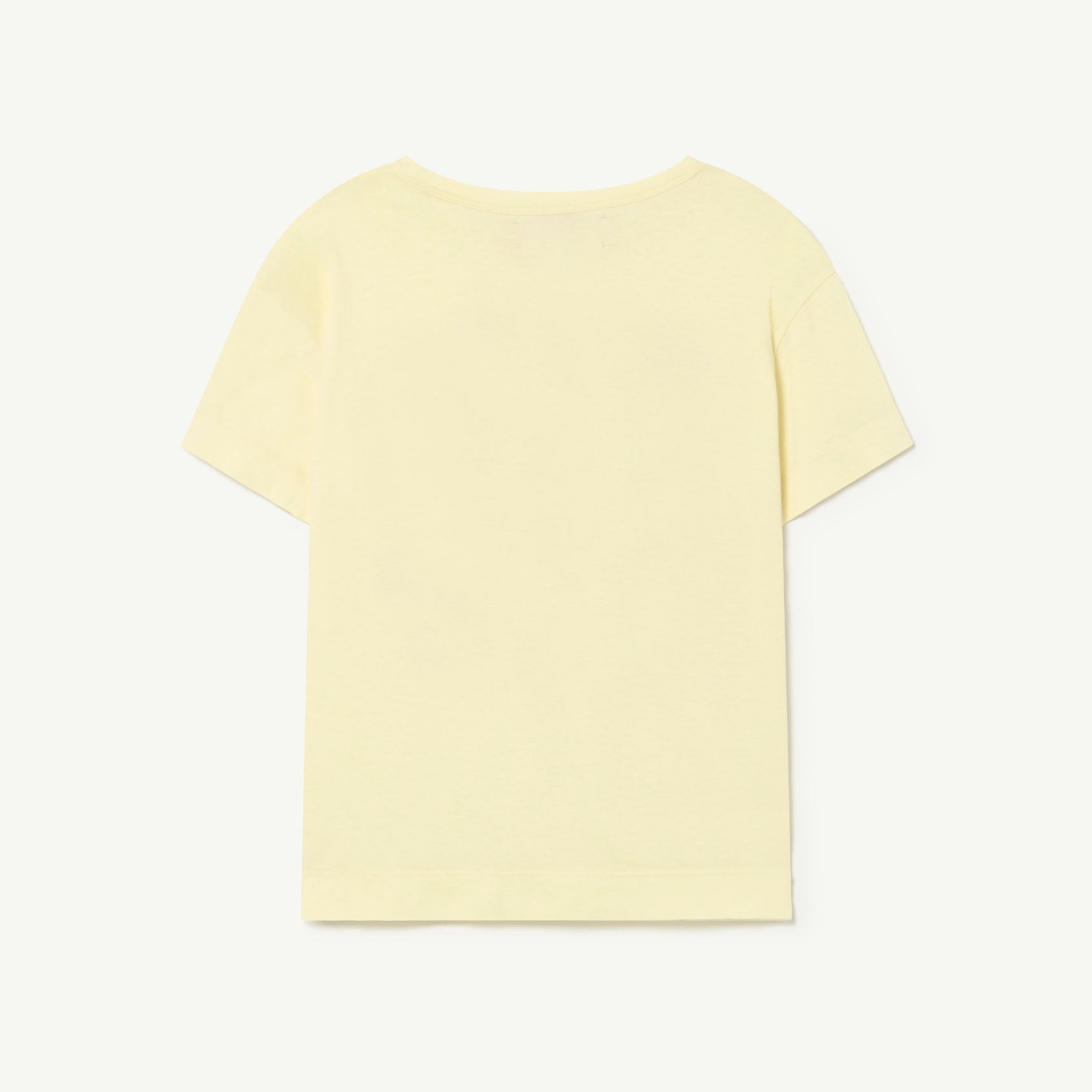 Boys & Girls Yellow Bear Printed Cotton T-Shirt