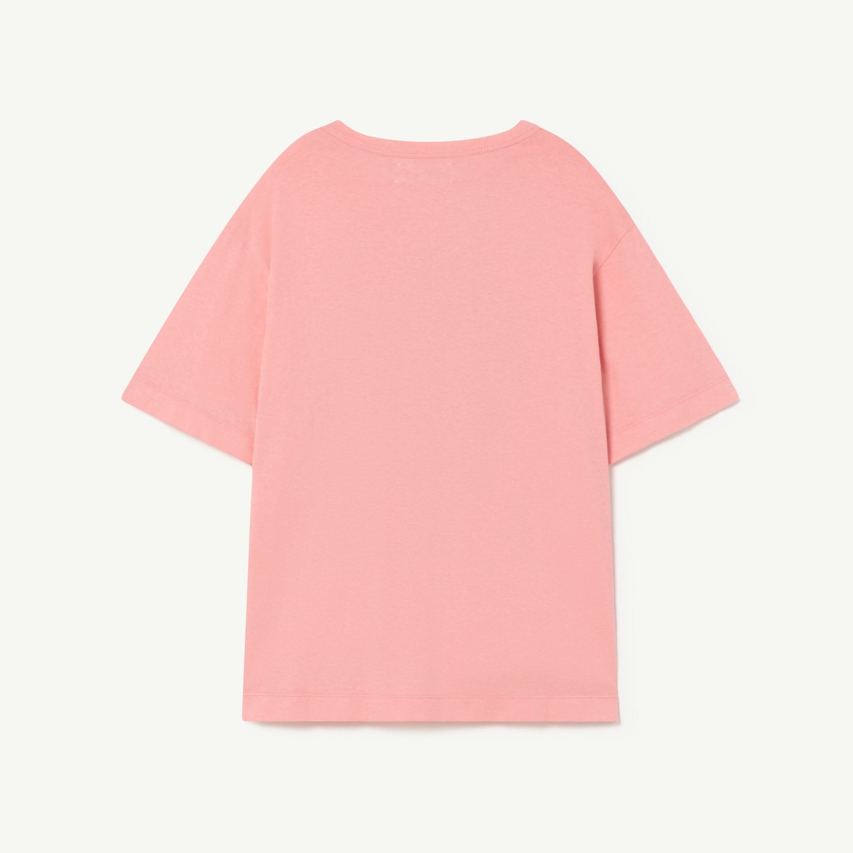 Boys & Girls Pink Dog Printed Cotton T-Shirt