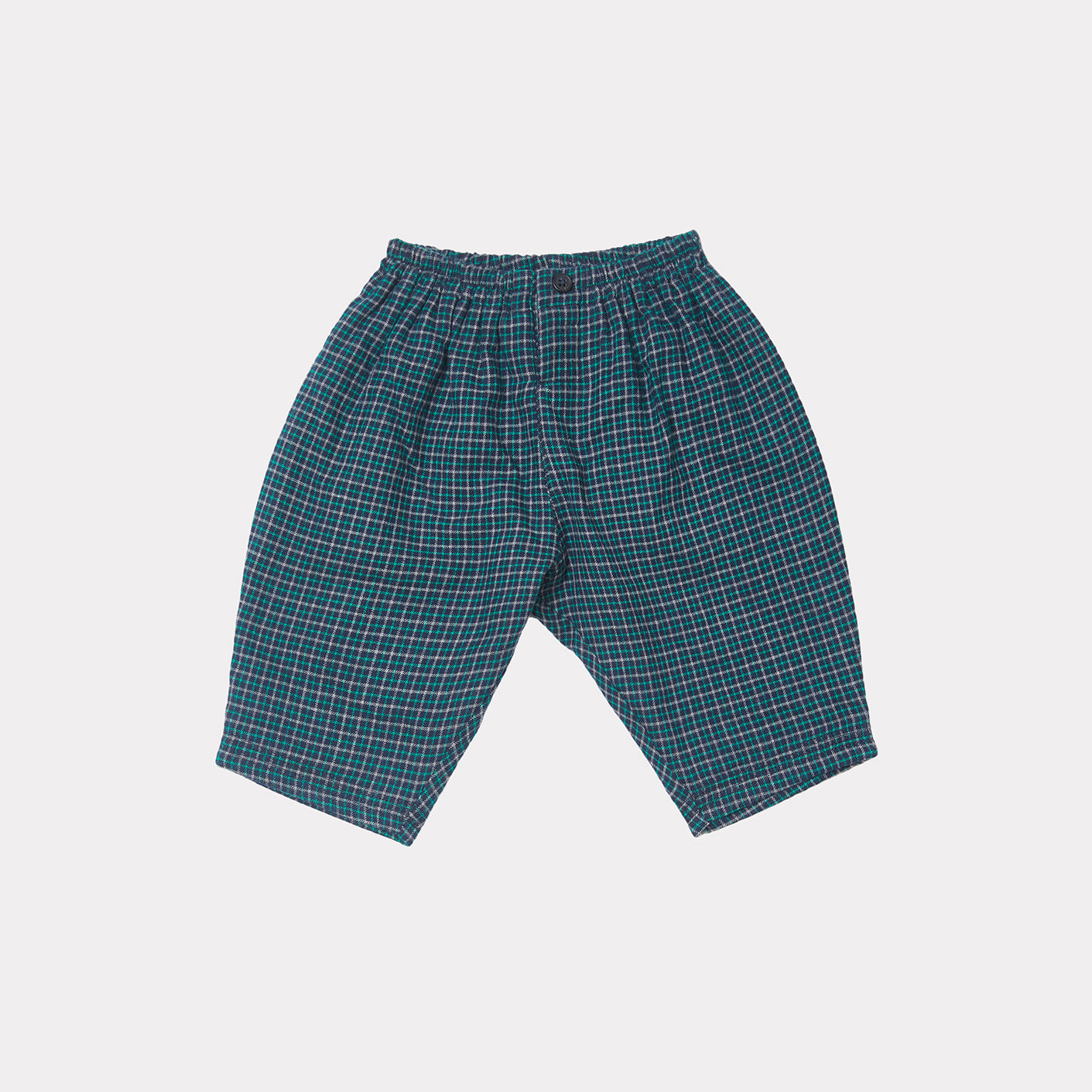 Baby Boys & Girls Blue Check Cotton Set